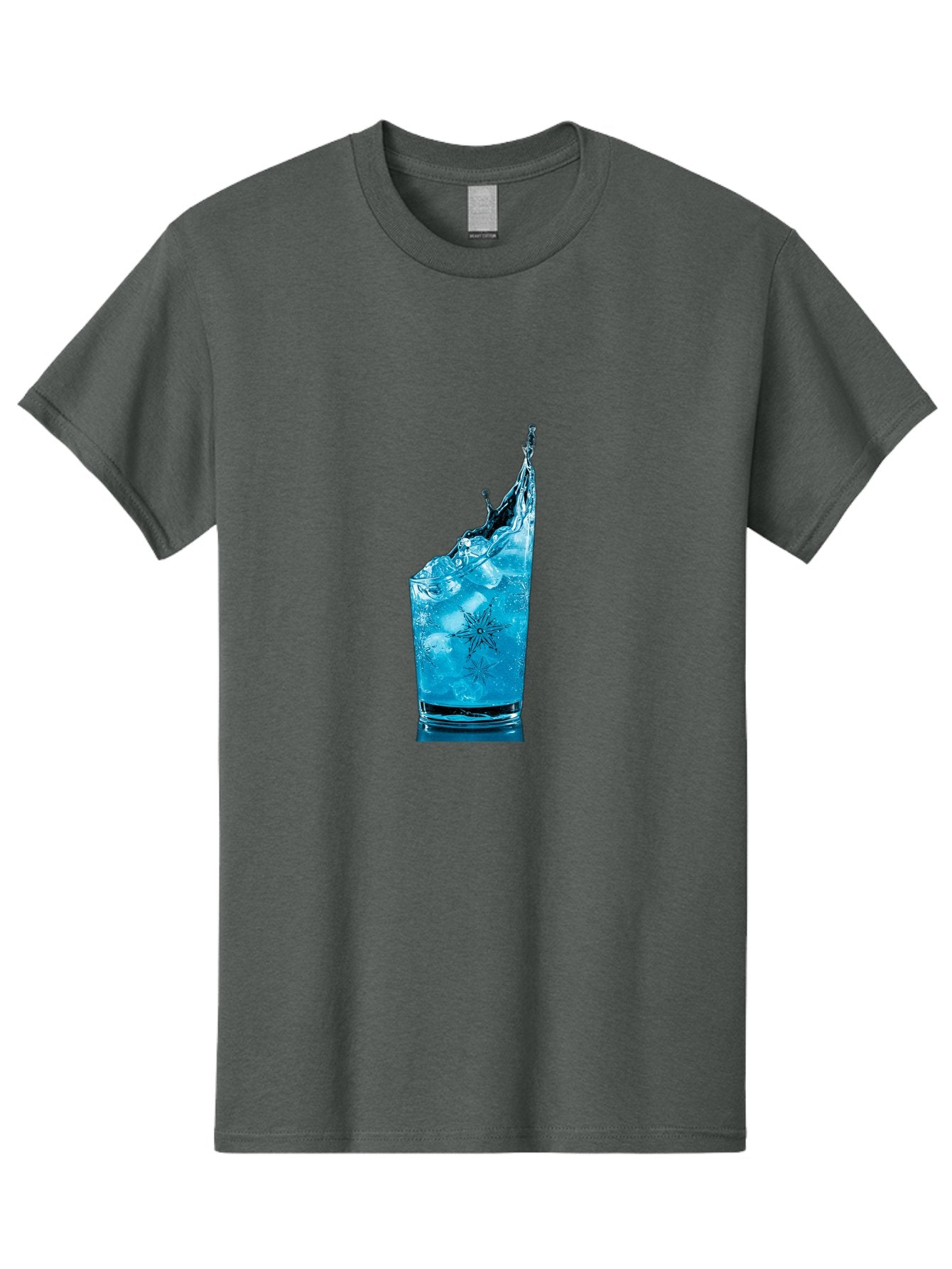 Blue-Drink-Splash Men'S Graphic Tee, 100% Cotton, Comfortable Casual Summer Wear, Machine Washable, Vintage Camera, Old Camera, Antique Camera, Black Camera, Classic Photography, Photography Equipment, Nostalgic Device, Film Camera, Camera Art Bal831 11