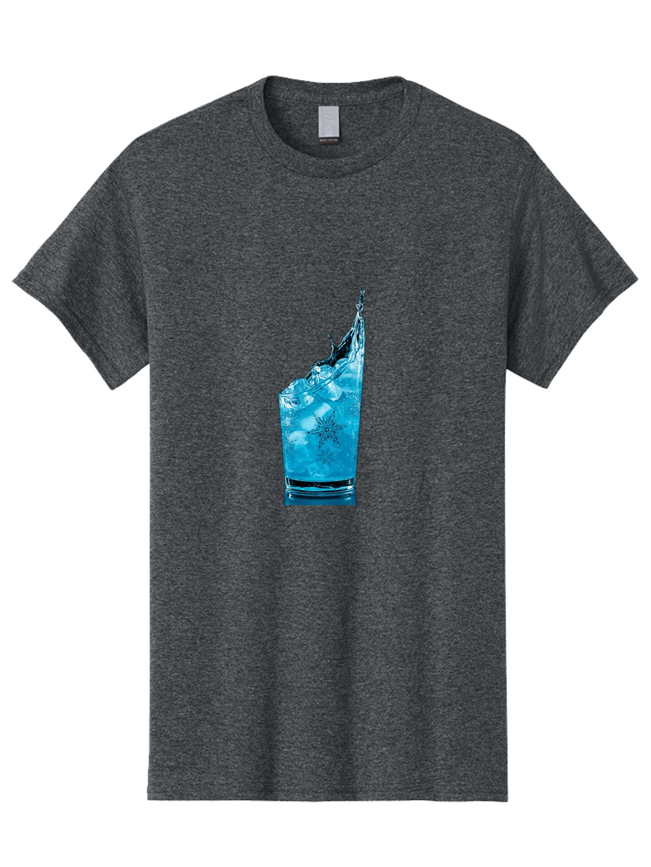 Blue-Drink-Splash Men'S Graphic Tee, 100% Cotton, Comfortable Casual Summer Wear, Machine Washable, Vintage Camera, Old Camera, Antique Camera, Black Camera, Classic Photography, Photography Equipment, Nostalgic Device, Film Camera, Camera Art Bal831 3