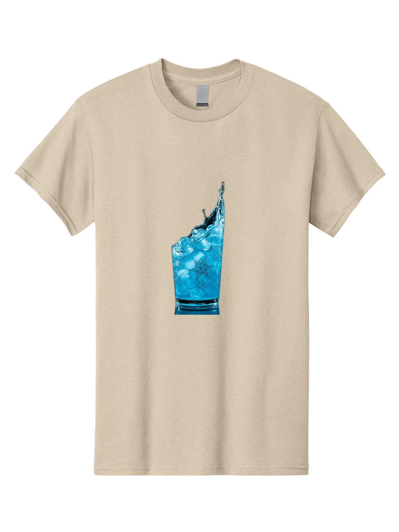 Blue-Drink-Splash Men'S Graphic Tee, 100% Cotton, Comfortable Casual Summer Wear, Machine Washable, Vintage Camera, Old Camera, Antique Camera, Black Camera, Classic Photography, Photography Equipment, Nostalgic Device, Film Camera, Camera Art Bal831 4