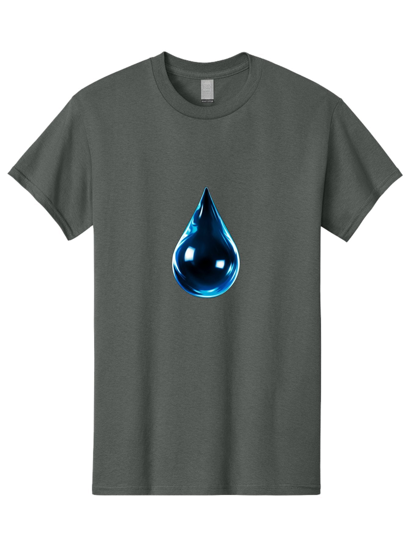 Blue-Water-Droplet Men'S Graphic Tee, 100% Cotton, Comfortable Casual Summer Wear, Machine Washable, Vintage Camera, Old Camera, Antique Camera, Black Camera, Classic Photography, Photography Equipment, Nostalgic Device, Film Camera, Bal836 13