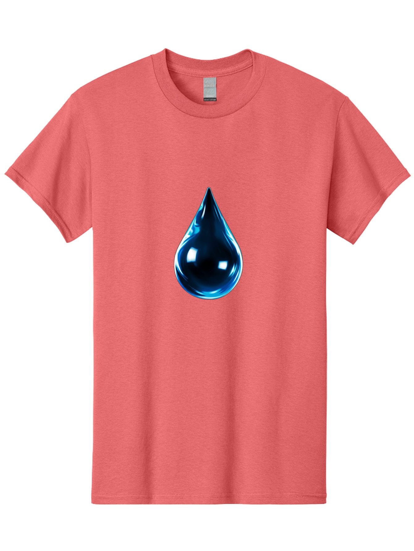 Blue-Water-Droplet Men'S Graphic Tee, 100% Cotton, Comfortable Casual Summer Wear, Machine Washable, Vintage Camera, Old Camera, Antique Camera, Black Camera, Classic Photography, Photography Equipment, Nostalgic Device, Film Camera, Bal836 10