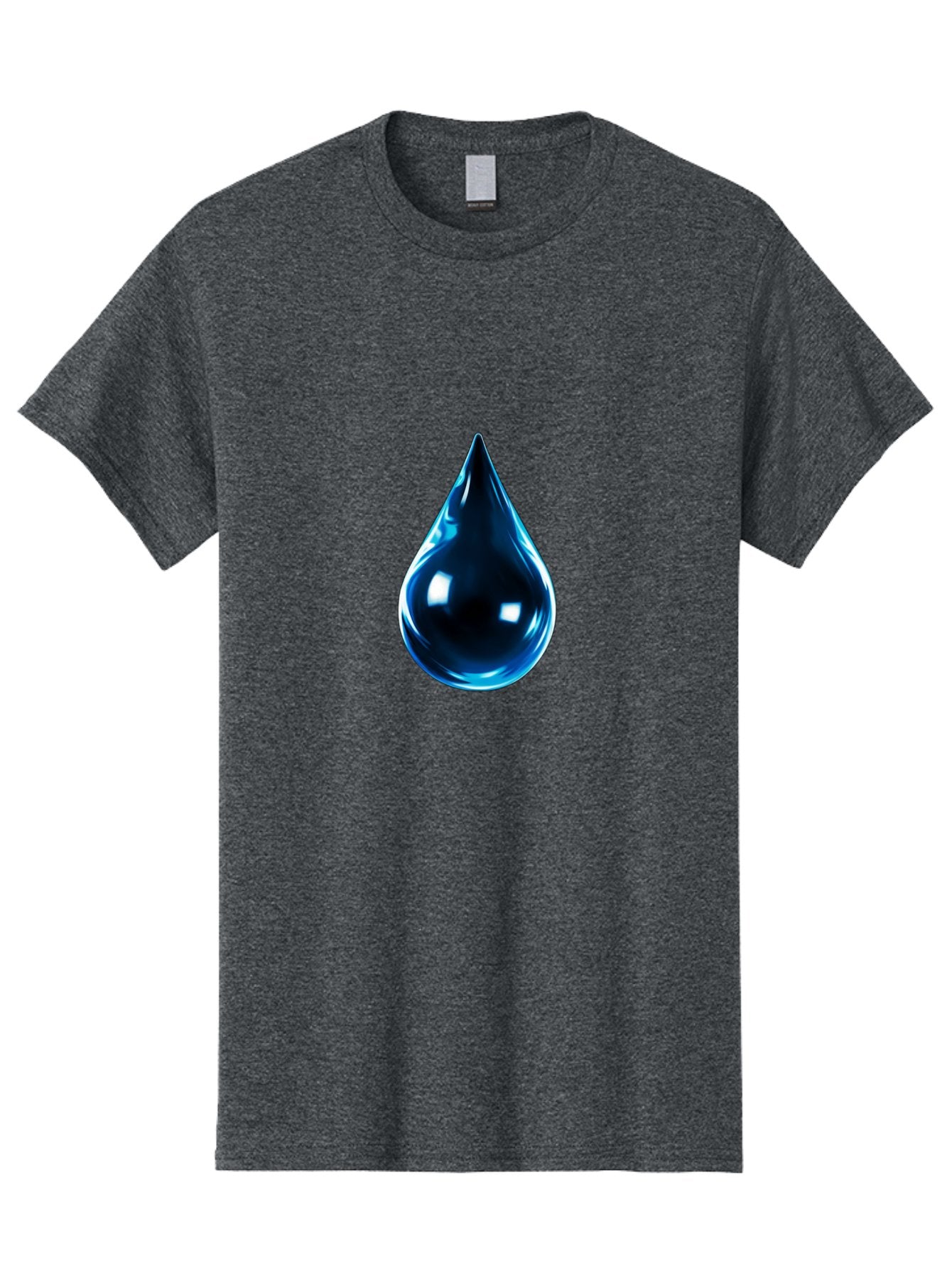 Blue-Water-Droplet Men'S Graphic Tee, 100% Cotton, Comfortable Casual Summer Wear, Machine Washable, Vintage Camera, Old Camera, Antique Camera, Black Camera, Classic Photography, Photography Equipment, Nostalgic Device, Film Camera, Bal836 11