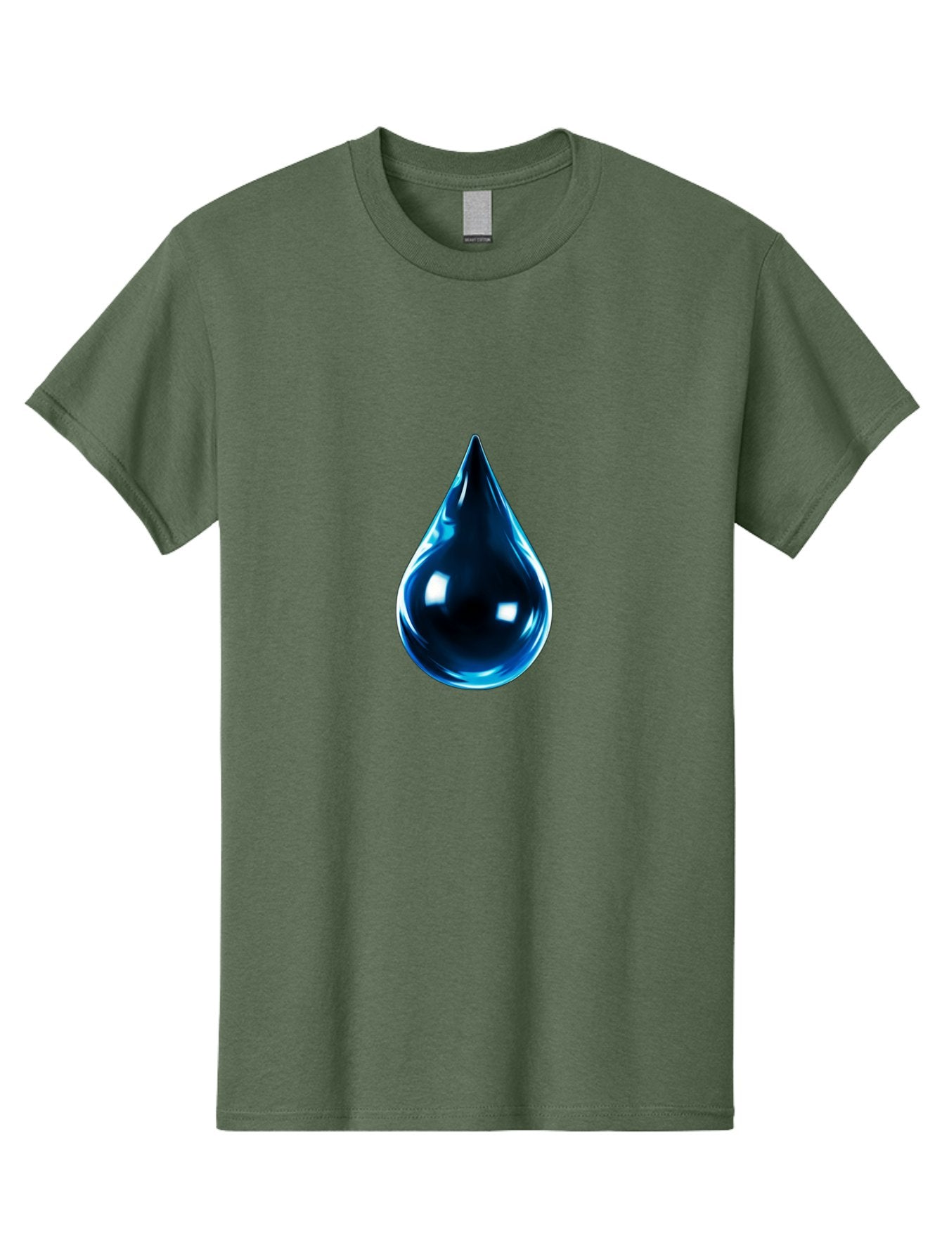 Blue-Water-Droplet Men'S Graphic Tee, 100% Cotton, Comfortable Casual Summer Wear, Machine Washable, Vintage Camera, Old Camera, Antique Camera, Black Camera, Classic Photography, Photography Equipment, Nostalgic Device, Film Camera, Bal836 6