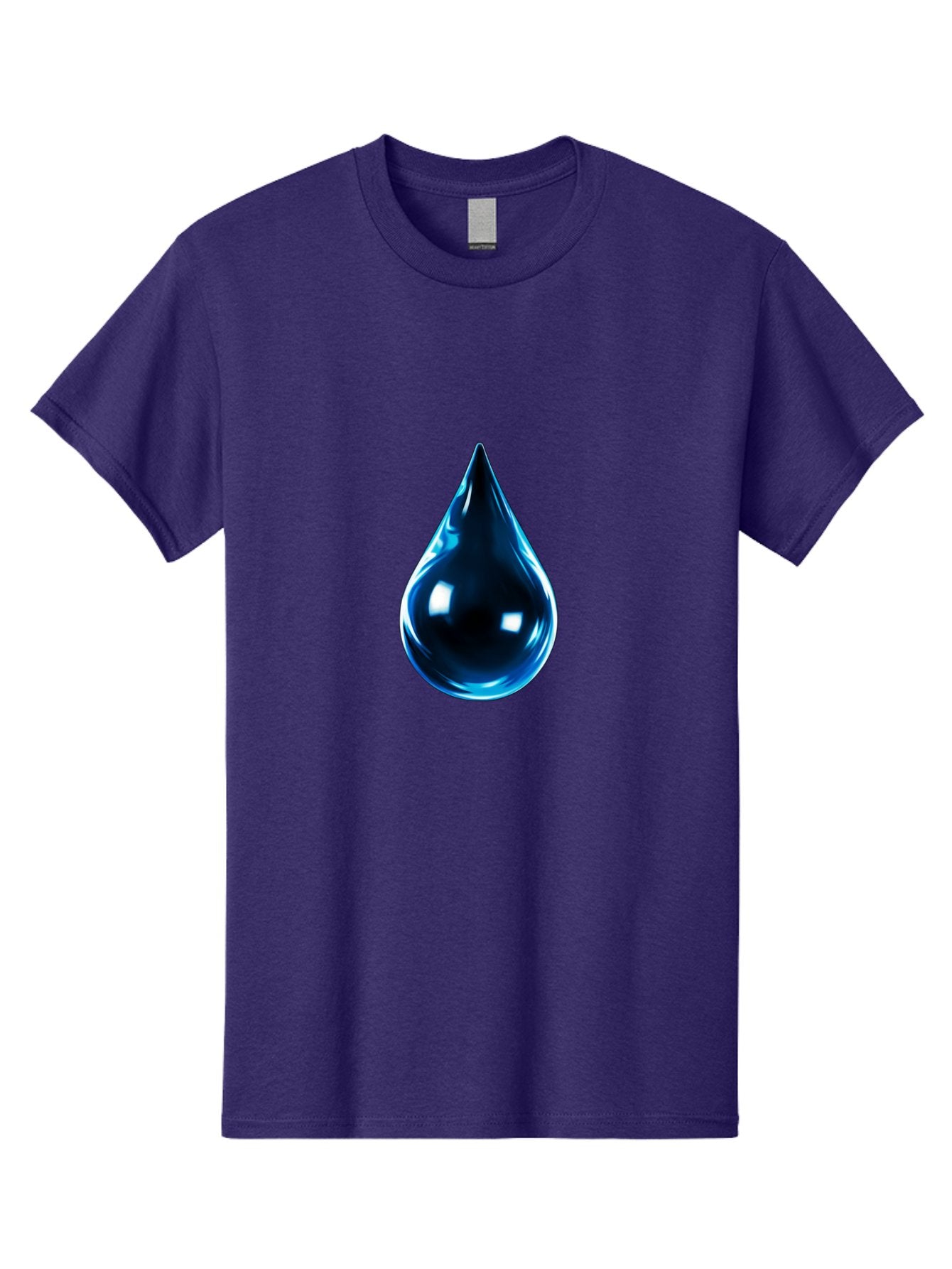 Blue-Water-Droplet Men'S Graphic Tee, 100% Cotton, Comfortable Casual Summer Wear, Machine Washable, Vintage Camera, Old Camera, Antique Camera, Black Camera, Classic Photography, Photography Equipment, Nostalgic Device, Film Camera, Bal836 4