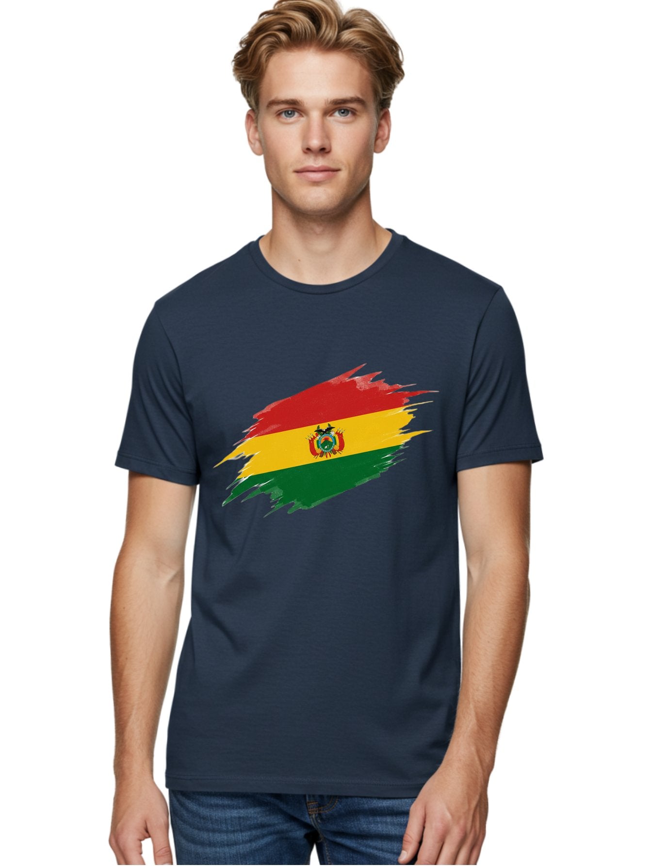 Bolivia-Flag Men'S Graphic Tee, 100% Cotton, Comfortable Casual Summer Wear, Machine Washable, Vintage Camera, Old Camera, Antique Camera, Black Camera, Classic Photography, Photography Equipment, Nostalgic Device, Film Camera, Camera Art Bal845 20