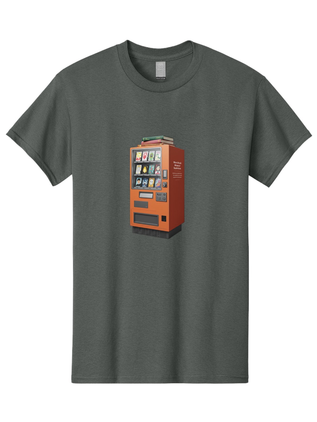 Book-Vending-Machine Men'S Graphic Tee, 100% Cotton, Comfortable Casual Summer Wear, Machine Washable, Vintage Camera, Old Camera, Antique Camera, Black Camera, Classic Photography, Photography Equipment, Nostalgic Device, Film Camera, Bal850 10
