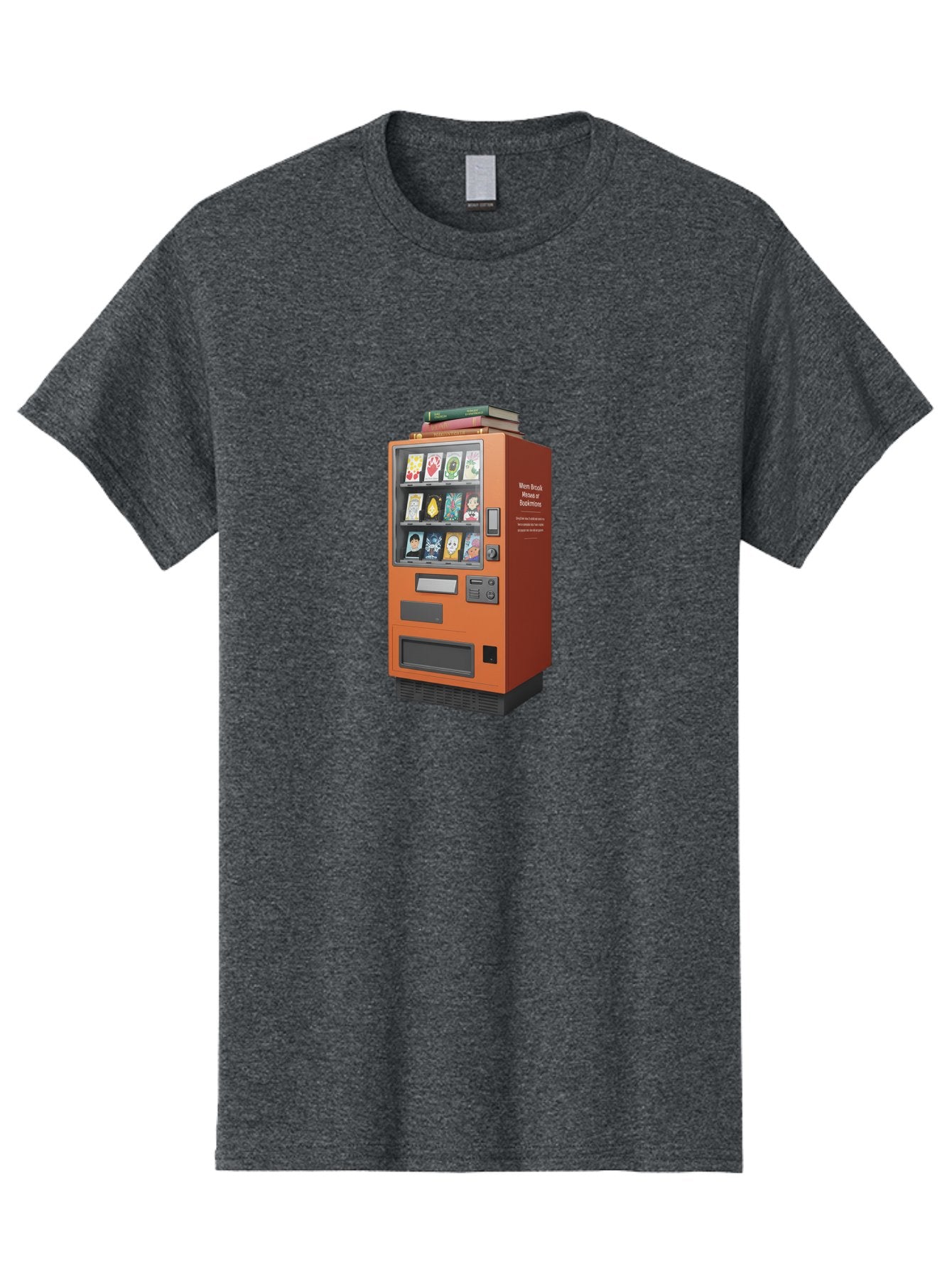 Book-Vending-Machine Men'S Graphic Tee, 100% Cotton, Comfortable Casual Summer Wear, Machine Washable, Vintage Camera, Old Camera, Antique Camera, Black Camera, Classic Photography, Photography Equipment, Nostalgic Device, Film Camera, Bal850 3