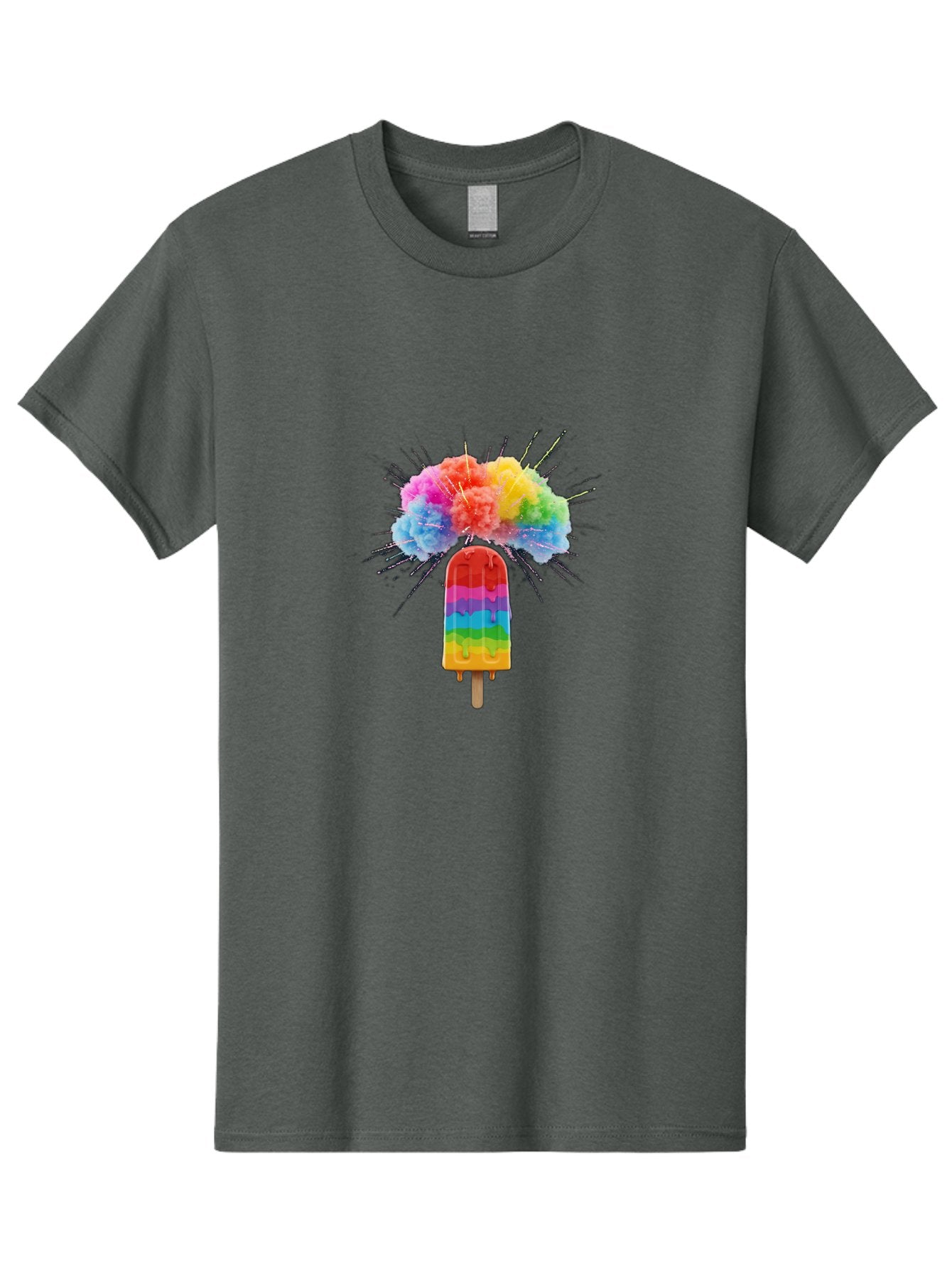 Boom-Rainbow-Popsicle Men'S Graphic Tee, 100% Cotton, Comfortable Casual Summer Wear, Machine Washable, Vintage Camera, Old Camera, Antique Camera, Black Camera, Classic Photography, Photography Equipment, Nostalgic Device, Film Camera, Bal851 11
