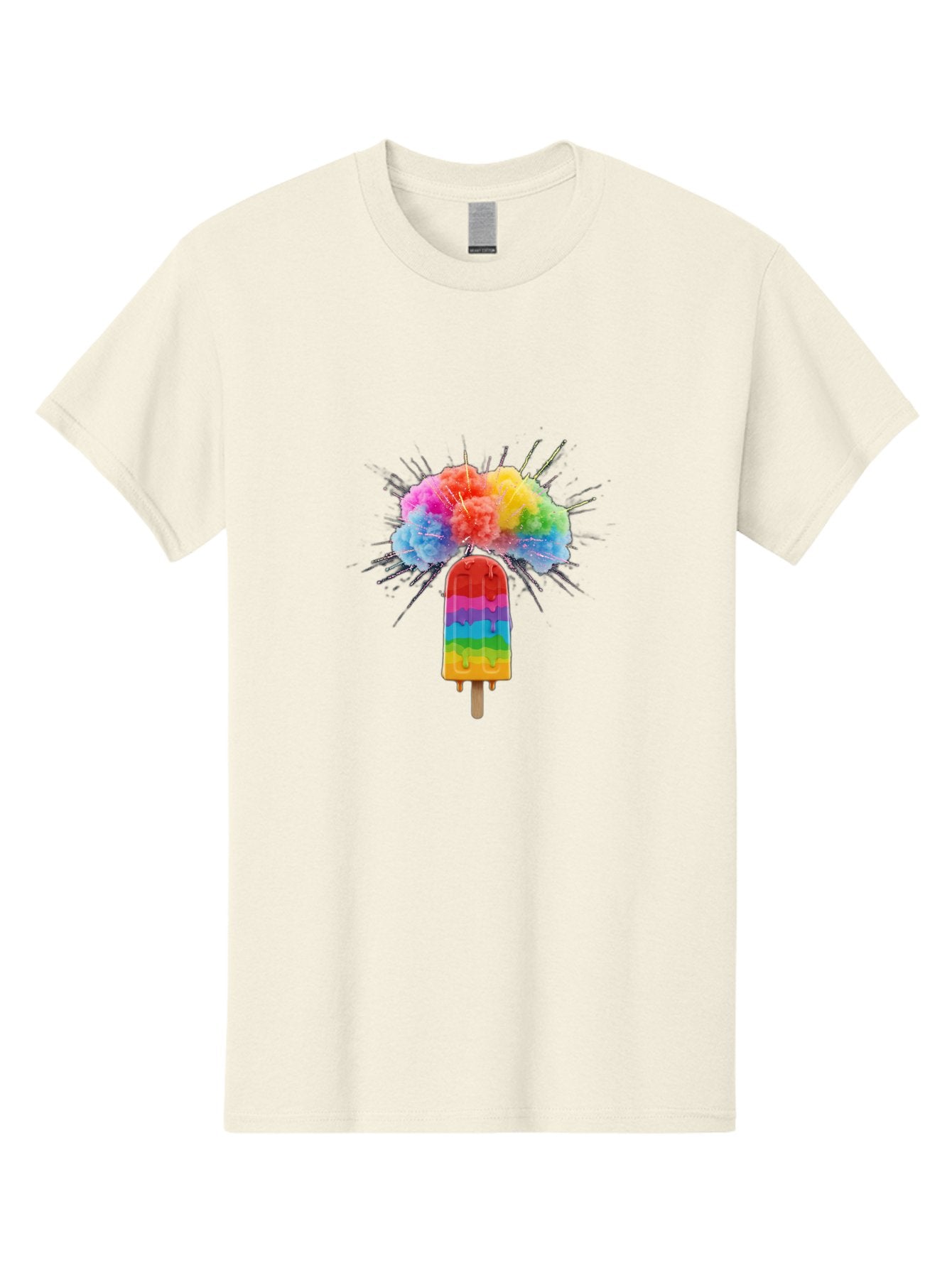 Boom-Rainbow-Popsicle Men'S Graphic Tee, 100% Cotton, Comfortable Casual Summer Wear, Machine Washable, Vintage Camera, Old Camera, Antique Camera, Black Camera, Classic Photography, Photography Equipment, Nostalgic Device, Film Camera, Bal851 12