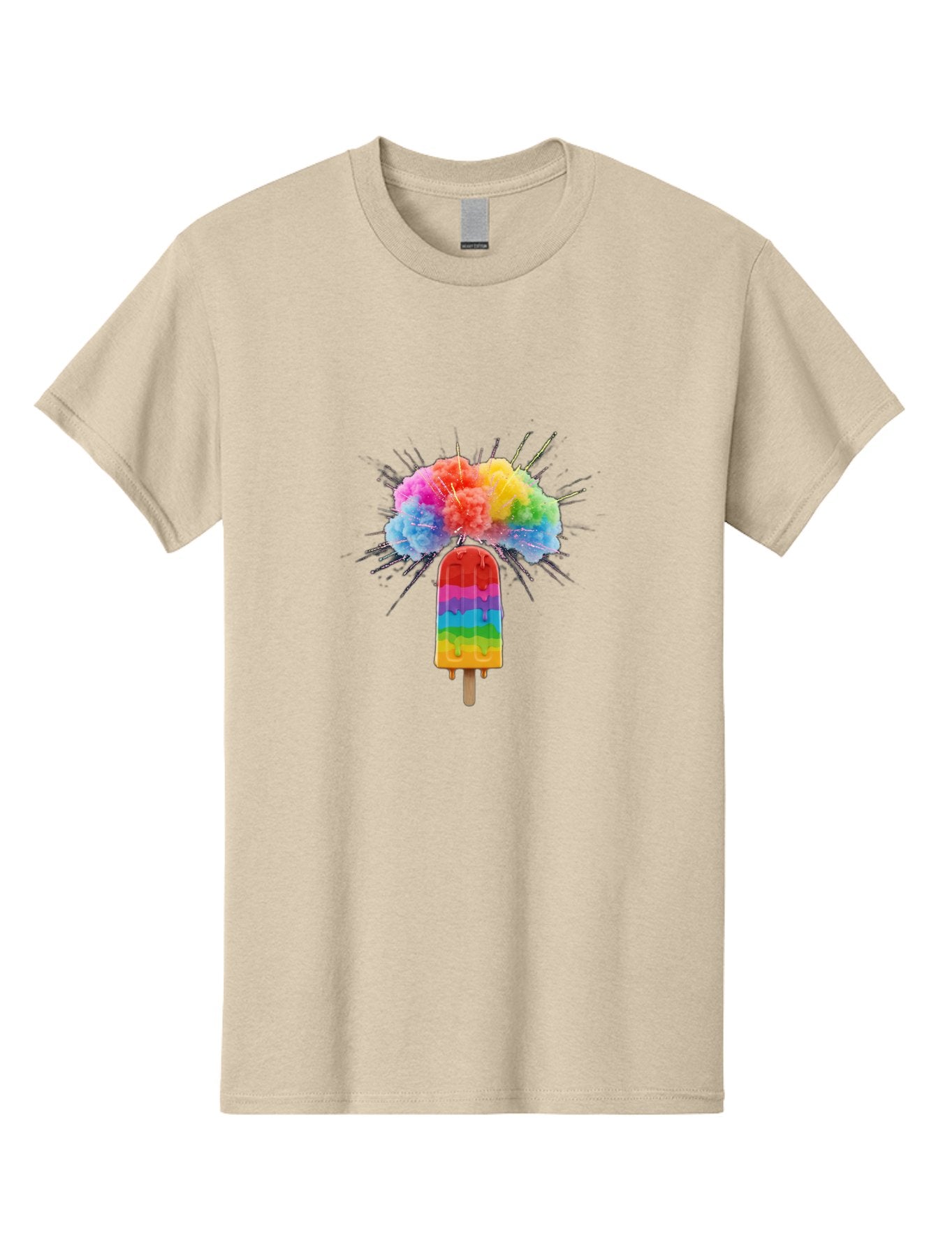 Boom-Rainbow-Popsicle Men'S Graphic Tee, 100% Cotton, Comfortable Casual Summer Wear, Machine Washable, Vintage Camera, Old Camera, Antique Camera, Black Camera, Classic Photography, Photography Equipment, Nostalgic Device, Film Camera, Bal851 13
