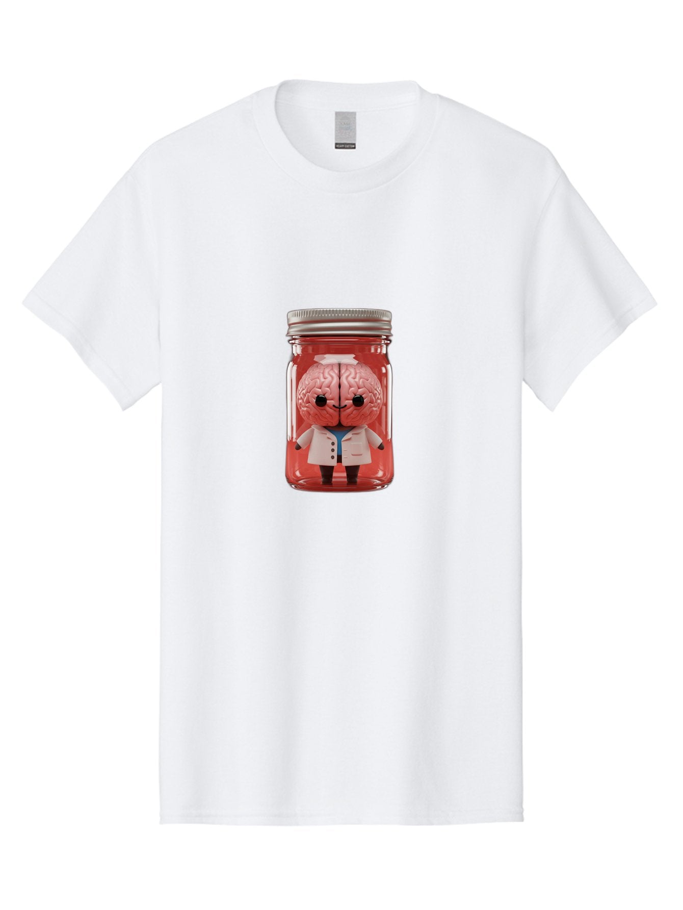 Brain-Character-In-Jar Men'S Graphic Tee, 100% Cotton, Comfortable Casual Summer Wear, Machine Washable, Vintage Camera, Old Camera, Antique Camera, Black Camera, Classic Photography, Photography Equipment, Nostalgic Device, Film Camera, Bal862 4