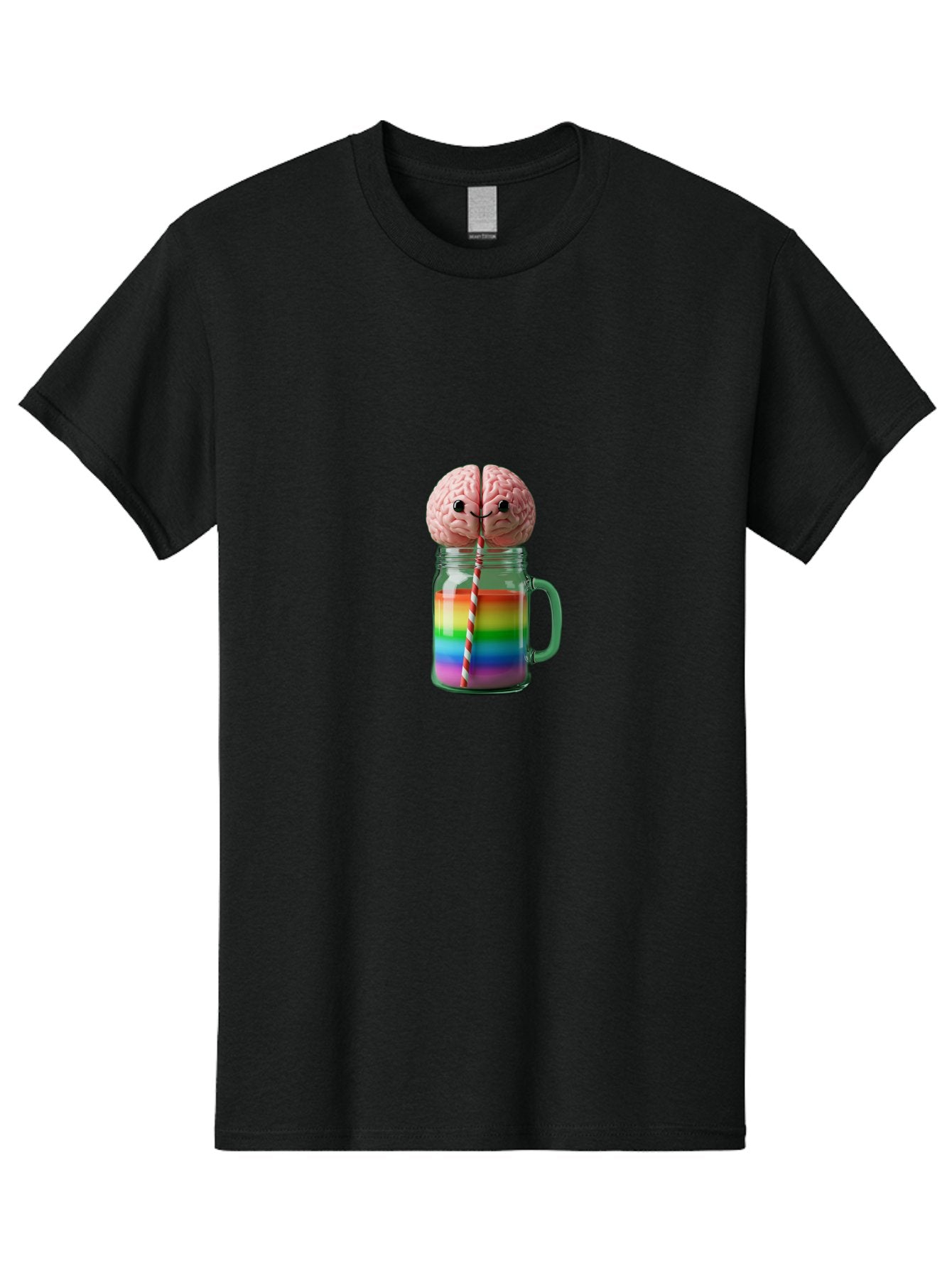 Brain-Drinking-Rainbow Men'S Graphic Tee, 100% Cotton, Comfortable Casual Summer Wear, Machine Washable, Vintage Camera, Old Camera, Antique Camera, Black Camera, Classic Photography, Photography Equipment, Nostalgic Device, Film Camera, Bal863 6