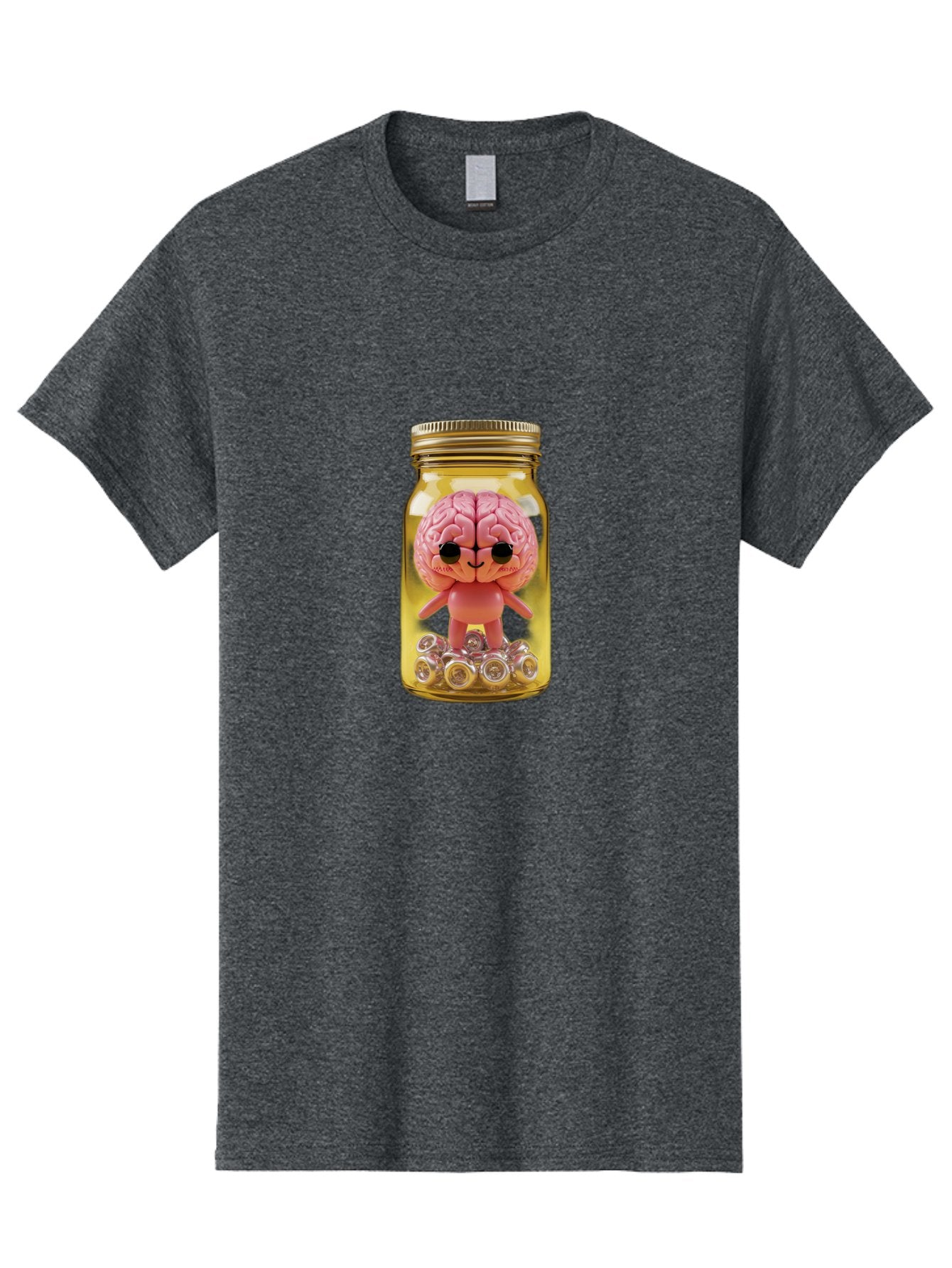 Brain-Figurine-In-Jar Men'S Graphic Tee, 100% Cotton, Comfortable Casual Summer Wear, Machine Washable, Vintage Camera, Old Camera, Antique Camera, Black Camera, Classic Photography, Photography Equipment, Nostalgic Device, Film Camera, Bal864 7