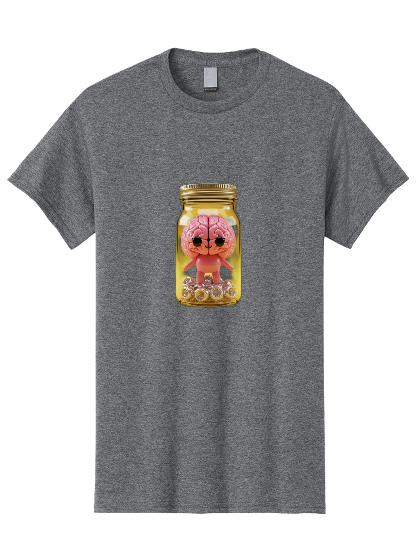 Brain-Figurine-In-Jar Men'S Graphic Tee, 100% Cotton, Comfortable Casual Summer Wear, Machine Washable, Vintage Camera, Old Camera, Antique Camera, Black Camera, Classic Photography, Photography Equipment, Nostalgic Device, Film Camera, Bal864 14