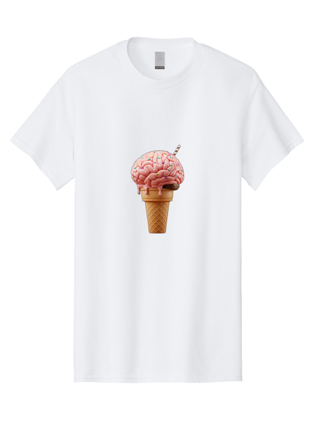 Brain-Ice-Cream Men'S Graphic Tee, 100% Cotton, Comfortable Casual Summer Wear, Machine Washable, Vintage Camera, Old Camera, Antique Camera, Black Camera, Classic Photography, Photography Equipment, Nostalgic Device, Film Camera, Camera Art Bal866 3