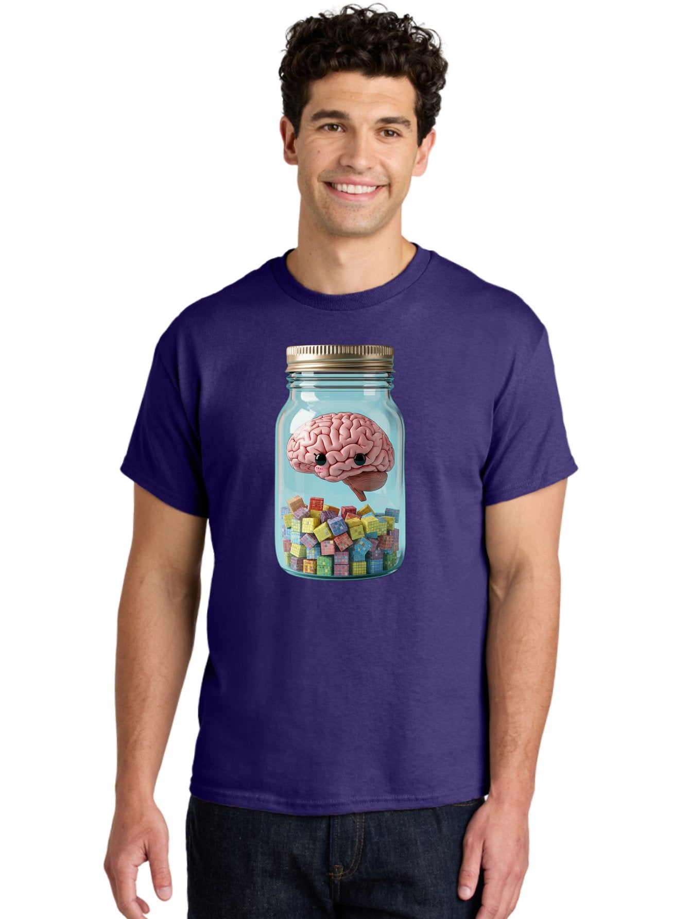 Brain-In-A-Jar-2 Men'S Graphic Tee, 100% Cotton, Comfortable Casual Summer Wear, Machine Washable, Vintage Camera, Old Camera, Antique Camera, Black Camera, Classic Photography, Photography Equipment, Nostalgic Device, Film Camera, Camera Art Bal868 18