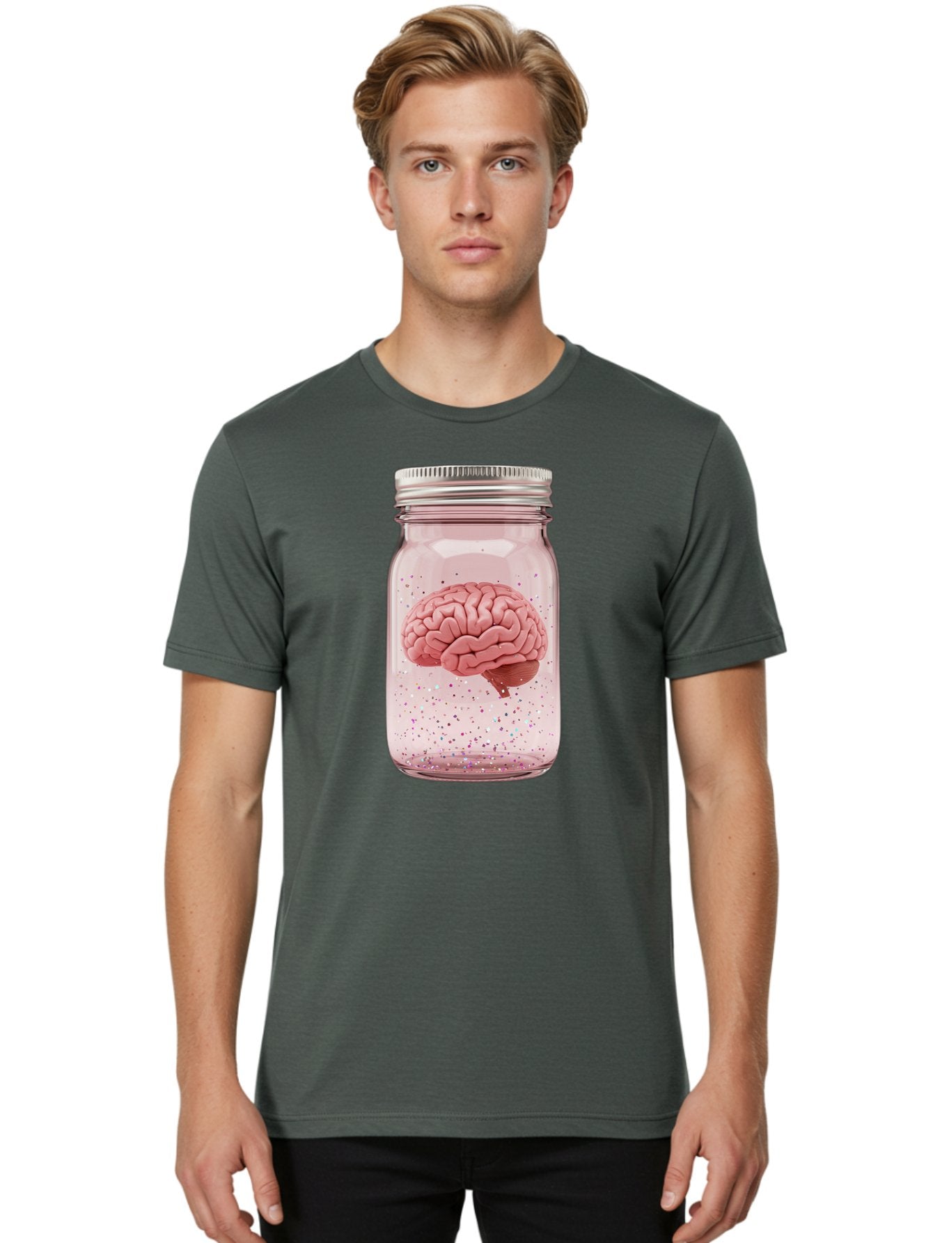 Brain-In-A-Jar Men'S Graphic Tee, 100% Cotton, Comfortable Casual Summer Wear, Machine Washable, Vintage Camera, Old Camera, Antique Camera, Black Camera, Classic Photography, Photography Equipment, Nostalgic Device, Film Camera, Camera Art Bal871 19