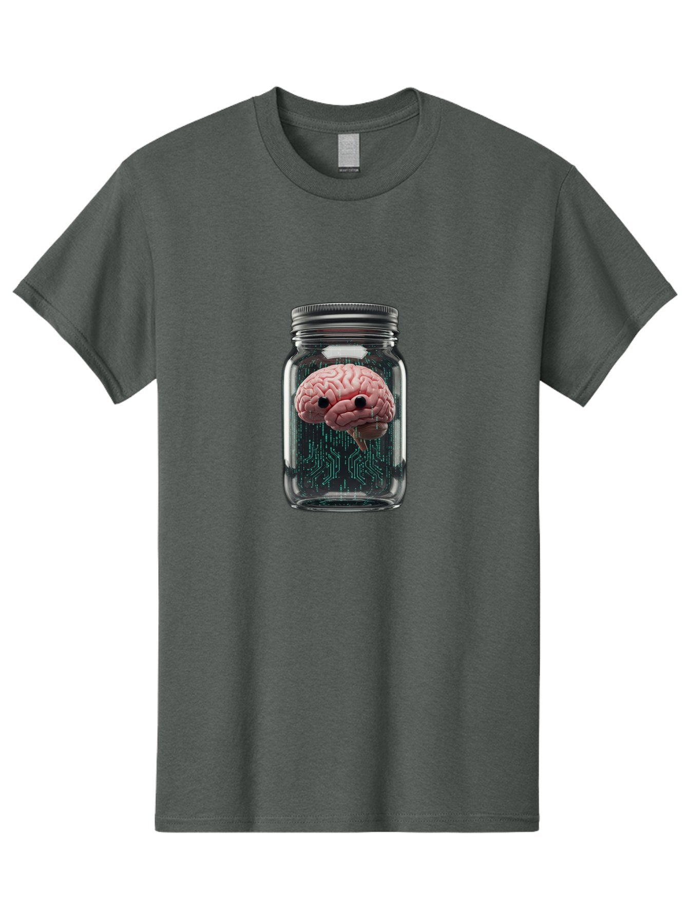 Brain-In-Jar-1 Men'S Graphic Tee, 100% Cotton, Comfortable Casual Summer Wear, Machine Washable, Vintage Camera, Old Camera, Antique Camera, Black Camera, Classic Photography, Photography Equipment, Nostalgic Device, Film Camera, Camera Art Bal872 14