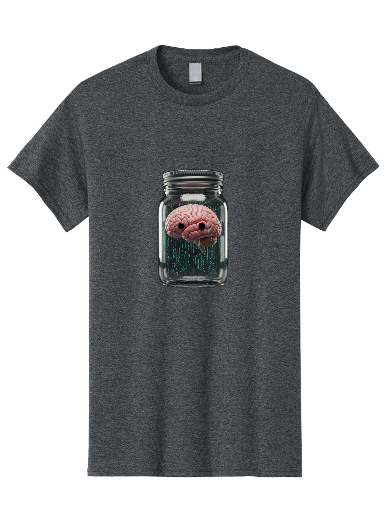 Brain-In-Jar-1 Men'S Graphic Tee, 100% Cotton, Comfortable Casual Summer Wear, Machine Washable, Vintage Camera, Old Camera, Antique Camera, Black Camera, Classic Photography, Photography Equipment, Nostalgic Device, Film Camera, Camera Art Bal872 15