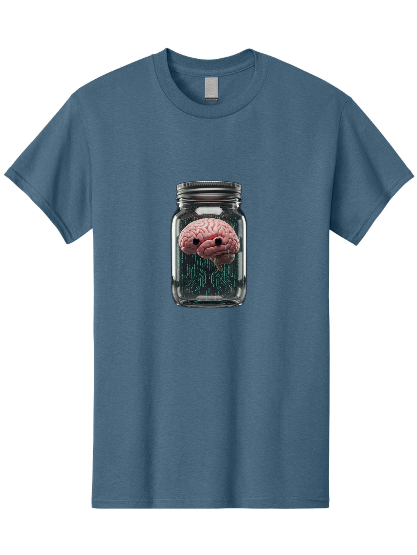 Brain-In-Jar-1 Men'S Graphic Tee, 100% Cotton, Comfortable Casual Summer Wear, Machine Washable, Vintage Camera, Old Camera, Antique Camera, Black Camera, Classic Photography, Photography Equipment, Nostalgic Device, Film Camera, Camera Art Bal872 12