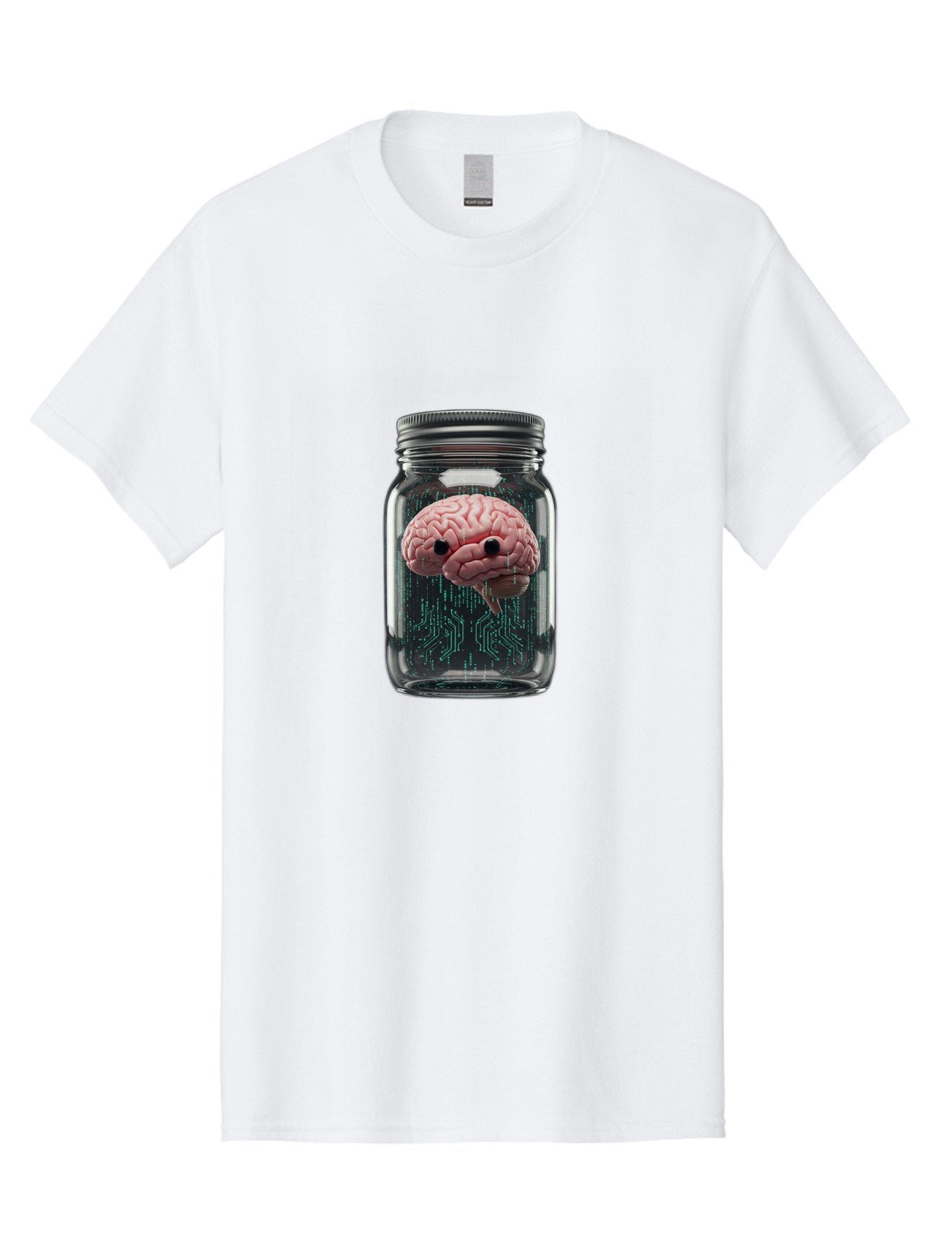 Brain-In-Jar-1 Men'S Graphic Tee, 100% Cotton, Comfortable Casual Summer Wear, Machine Washable, Vintage Camera, Old Camera, Antique Camera, Black Camera, Classic Photography, Photography Equipment, Nostalgic Device, Film Camera, Camera Art Bal872 8