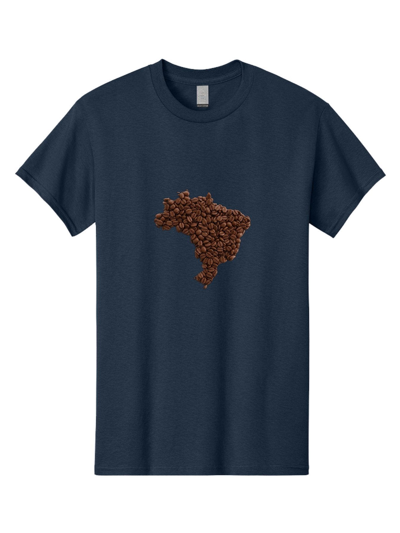 Brazil-Coffee-Beans Men'S Graphic Tee, 100% Cotton, Comfortable Casual Summer Wear, Machine Washable, Vintage Camera, Old Camera, Antique Camera, Black Camera, Classic Photography, Photography Equipment, Nostalgic Device, Film Camera, Bal876 9