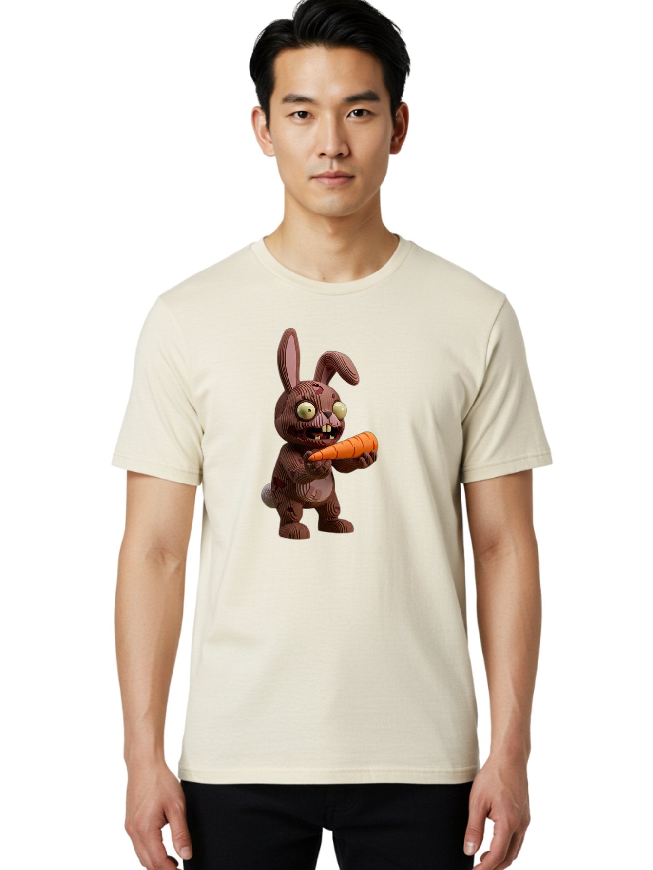 Brown-Wooden-Rabbit Men'S Graphic Tee, 100% Cotton, Comfortable Casual Summer Wear, Machine Washable, Vintage Camera, Old Camera, Antique Camera, Black Camera, Classic Photography, Photography Equipment, Nostalgic Device, Film Camera, Bal883 26
