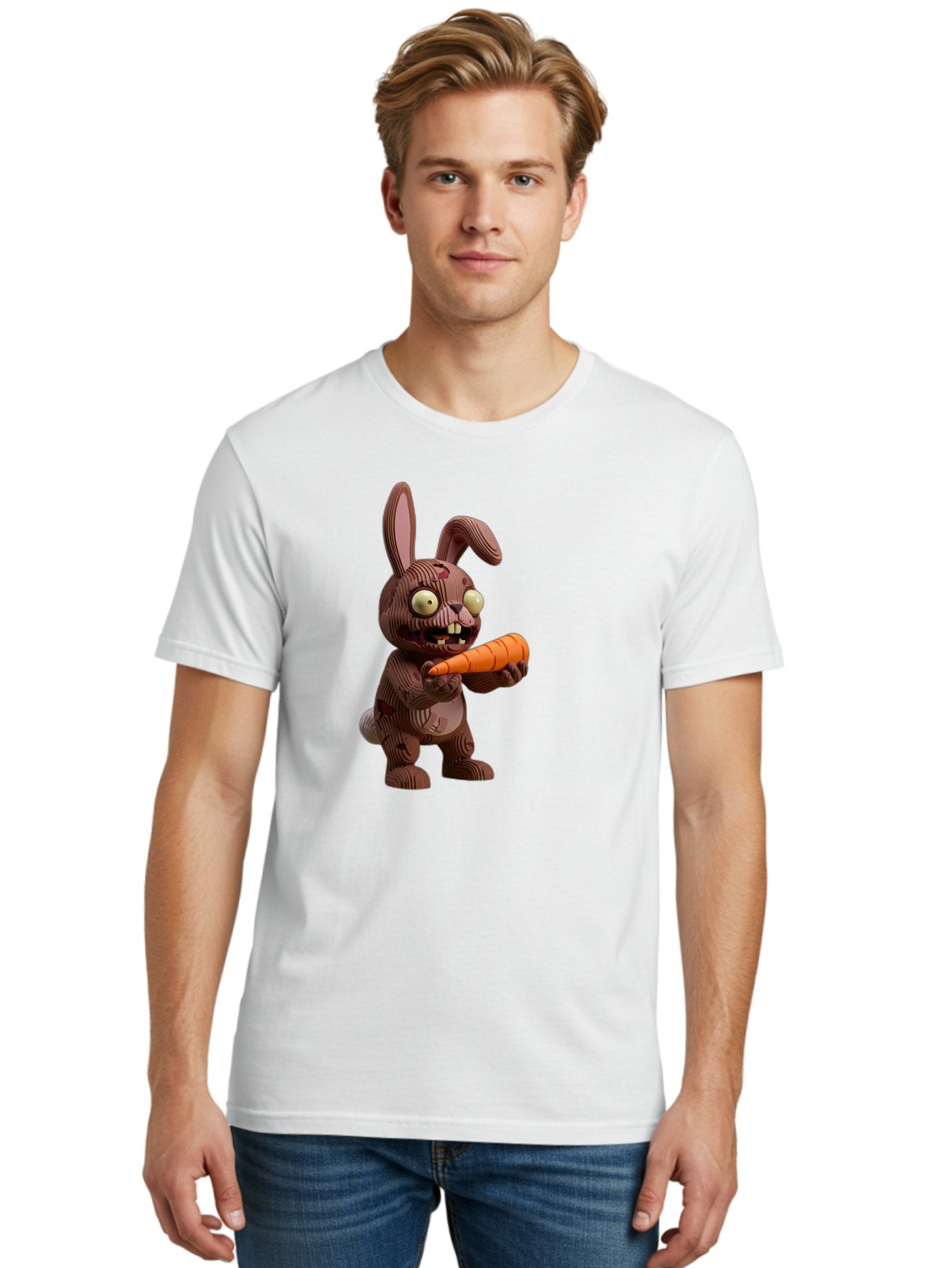 Brown-Wooden-Rabbit Men'S Graphic Tee, 100% Cotton, Comfortable Casual Summer Wear, Machine Washable, Vintage Camera, Old Camera, Antique Camera, Black Camera, Classic Photography, Photography Equipment, Nostalgic Device, Film Camera, Bal883 16
