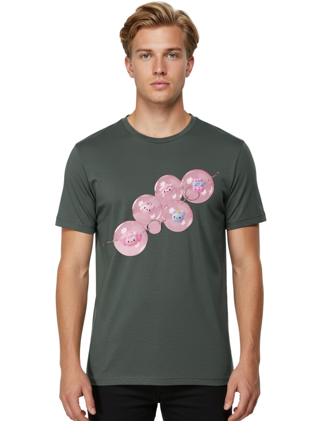 Bt21-Keychains Men'S Graphic Tee, 100% Cotton, Comfortable Casual Summer Wear, Machine Washable, Vintage Camera, Old Camera, Antique Camera, Black Camera, Classic Photography, Photography Equipment, Nostalgic Device, Film Camera, Camera Art Bal885 25