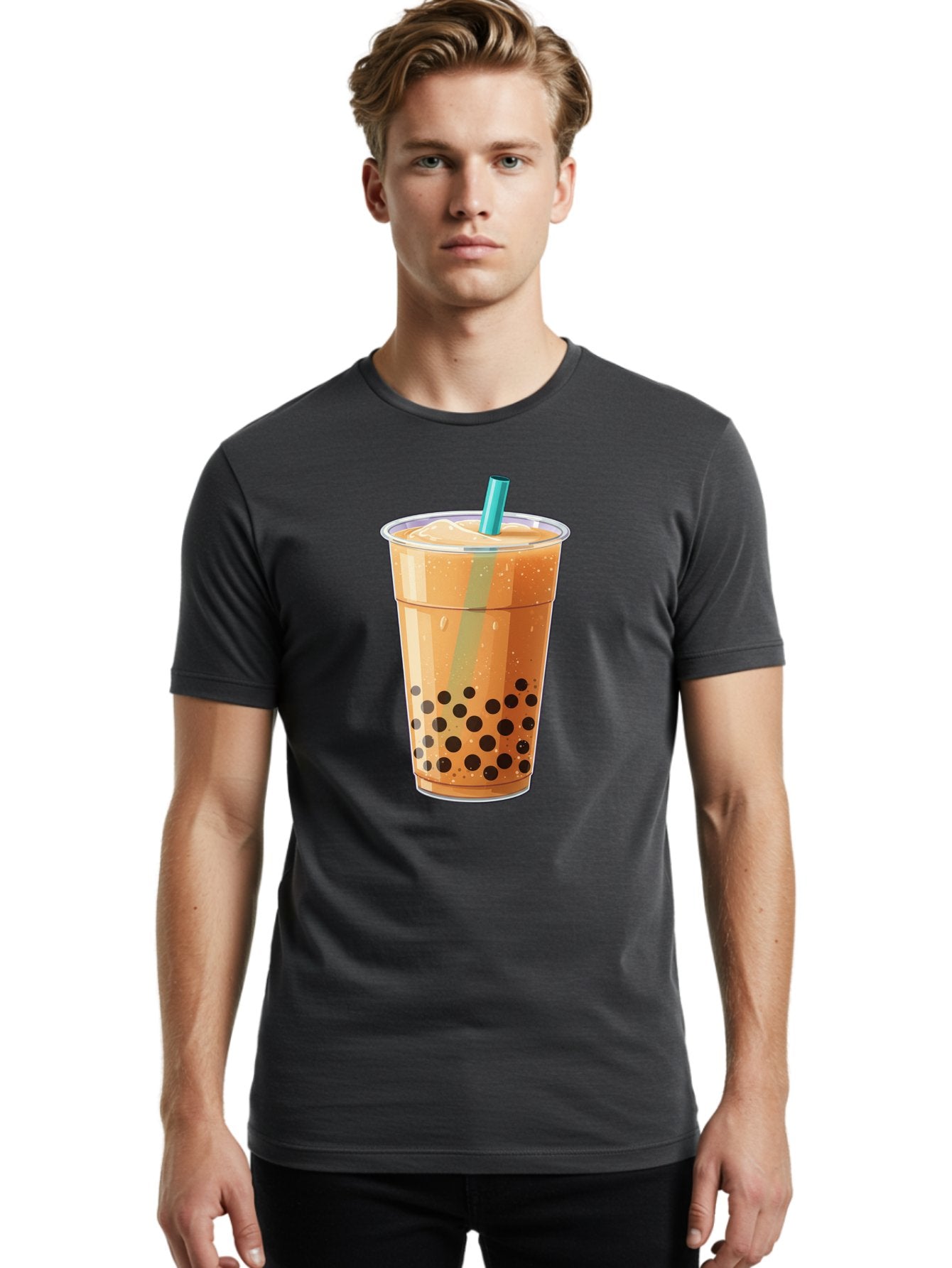 Bubble-Milk-Tea Men'S Graphic Tee, 100% Cotton, Comfortable Casual Summer Wear, Machine Washable, Vintage Camera, Old Camera, Antique Camera, Black Camera, Classic Photography, Photography Equipment, Nostalgic Device, Film Camera, Camera Art Bal887 30