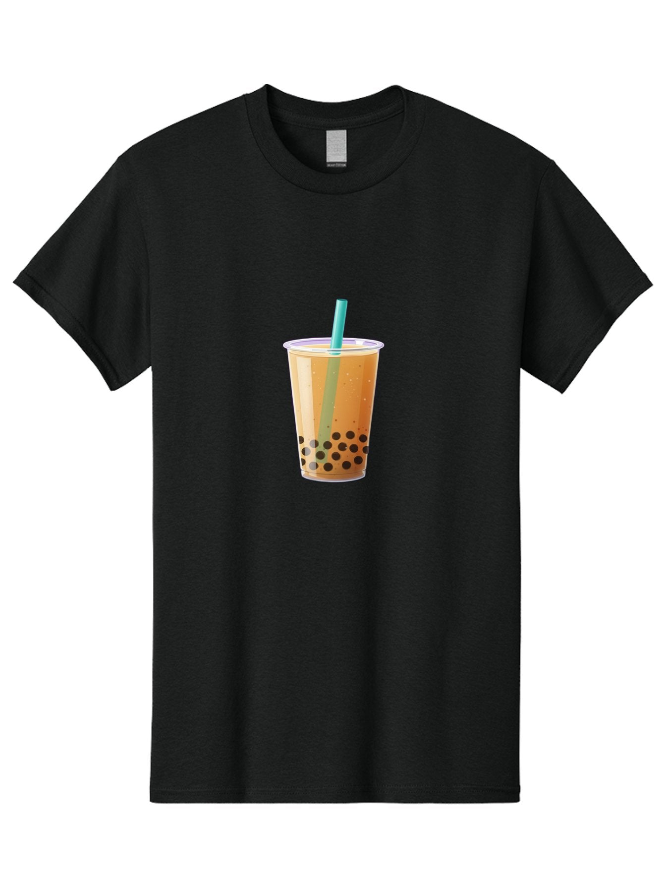 Bubble-Tea-1 Men'S Graphic Tee, 100% Cotton, Comfortable Casual Summer Wear, Machine Washable, Vintage Camera, Old Camera, Antique Camera, Black Camera, Classic Photography, Photography Equipment, Nostalgic Device, Film Camera, Camera Art Bal888