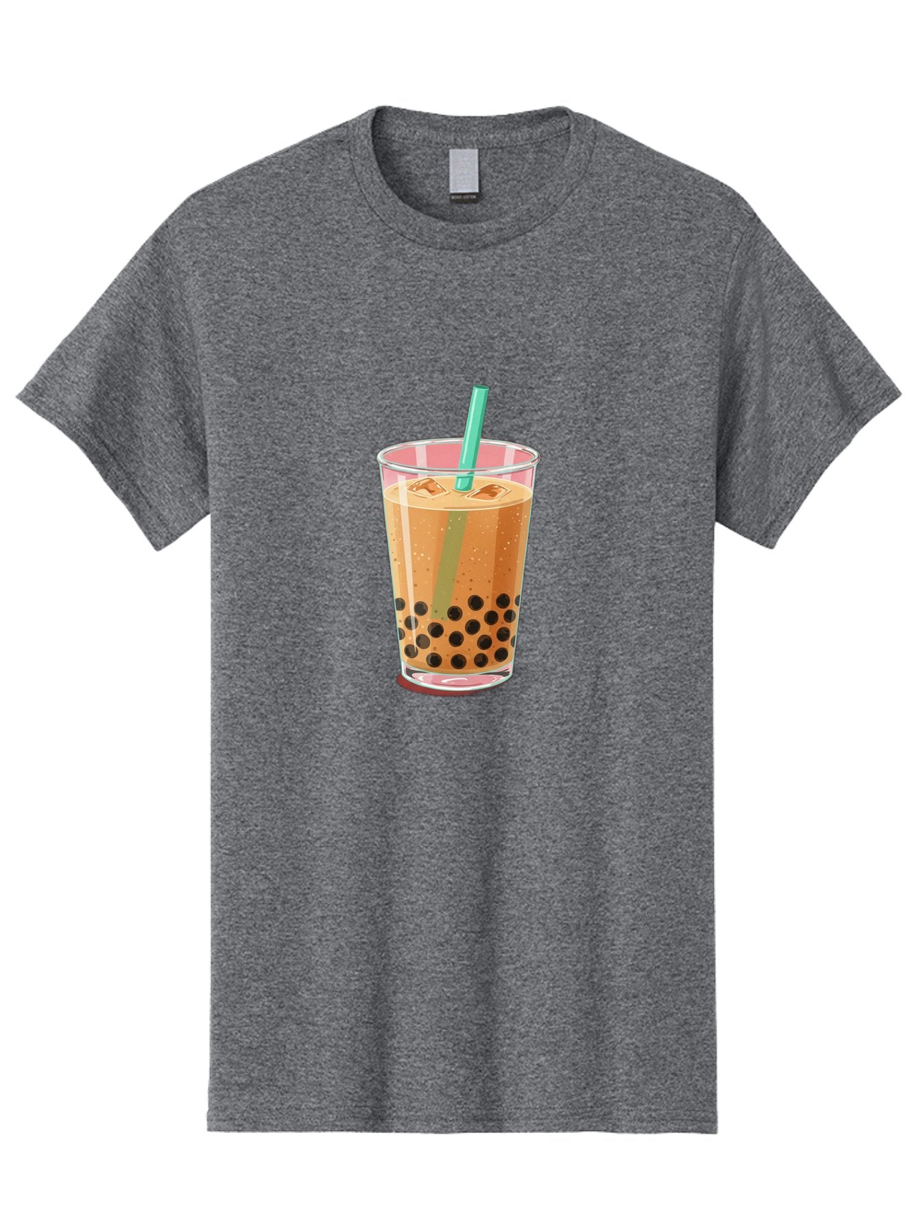 Bubble-Tea-2 Men'S Graphic Tee, 100% Cotton, Comfortable Casual Summer Wear, Machine Washable, Vintage Camera, Old Camera, Antique Camera, Black Camera, Classic Photography, Photography Equipment, Nostalgic Device, Film Camera, Camera Art Bal889