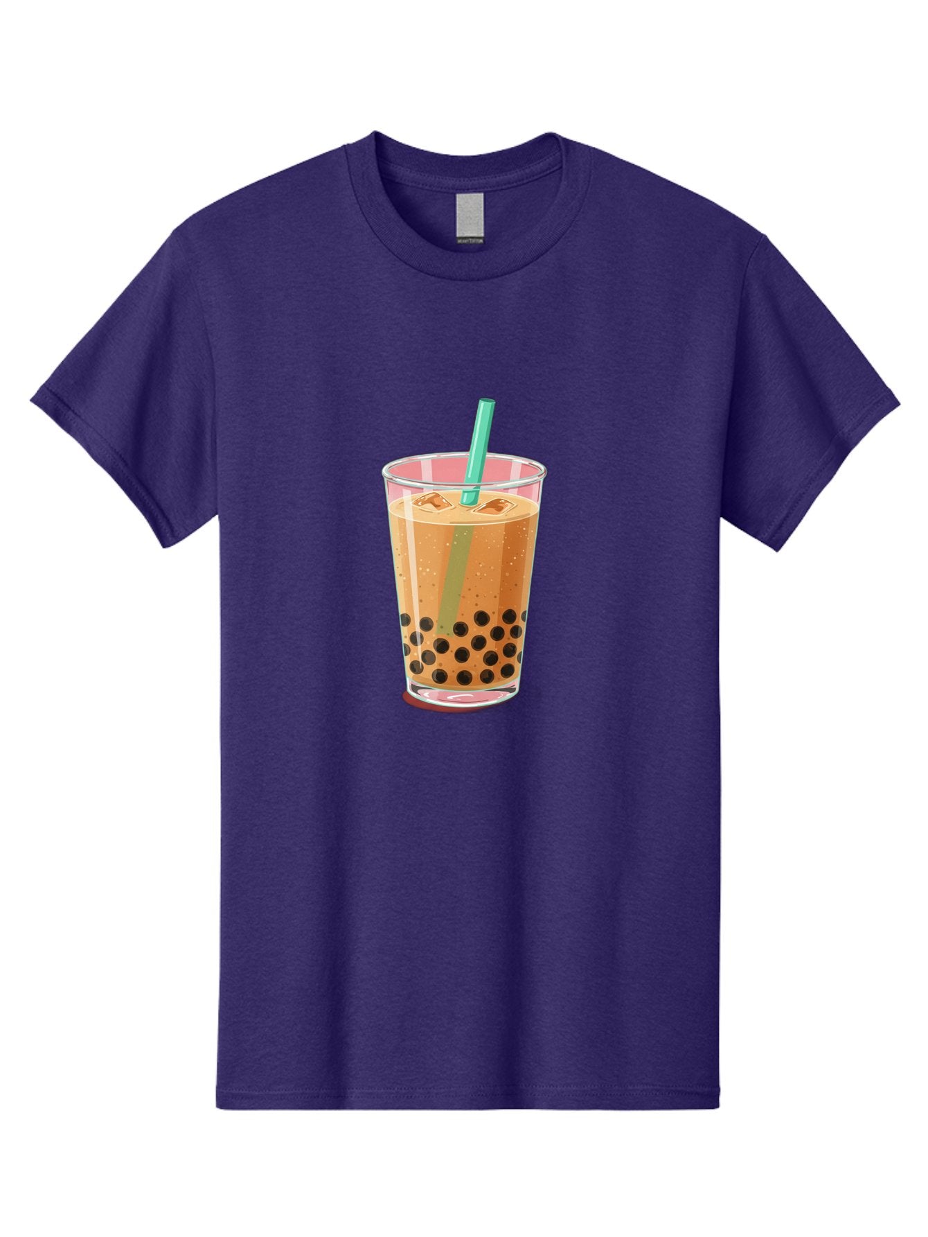 Bubble-Tea-2 Men'S Graphic Tee, 100% Cotton, Comfortable Casual Summer Wear, Machine Washable, Vintage Camera, Old Camera, Antique Camera, Black Camera, Classic Photography, Photography Equipment, Nostalgic Device, Film Camera, Camera Art Bal889