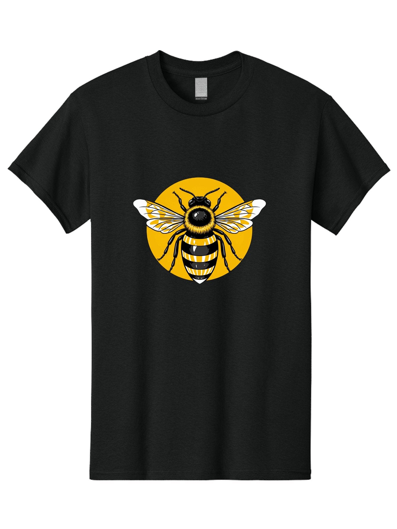 Bumble-Bee Men'S Graphic Tee, 100% Cotton, Comfortable Casual Summer Wear, Machine Washable, Vintage Camera, Old Camera, Antique Camera, Black Camera, Classic Photography, Photography Equipment, Nostalgic Device, Film Camera, Camera Art Bal895