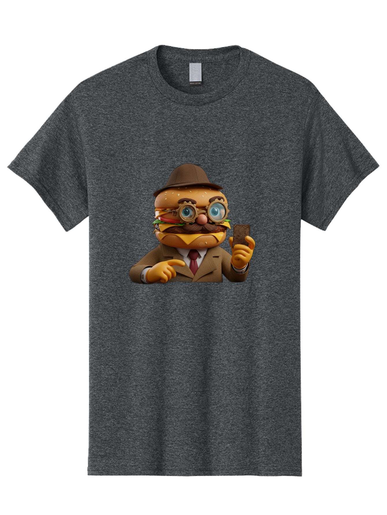 Burger-Detective Men'S Graphic Tee, 100% Cotton, Comfortable Casual Summer Wear, Machine Washable, Vintage Camera, Old Camera, Antique Camera, Black Camera, Classic Photography, Photography Equipment, Nostalgic Device, Film Camera, Camera Art Bal899 4