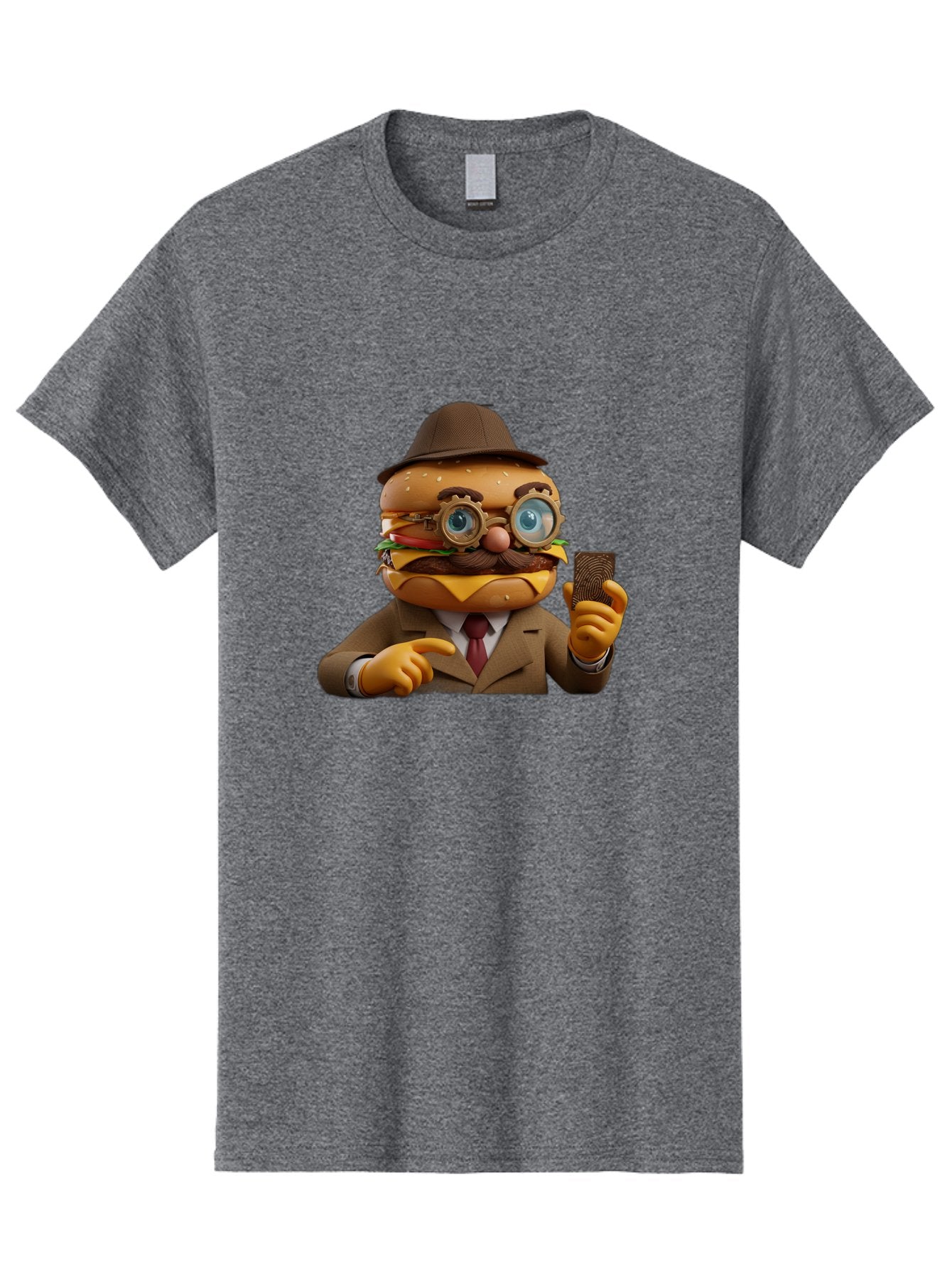 Burger-Detective Men'S Graphic Tee, 100% Cotton, Comfortable Casual Summer Wear, Machine Washable, Vintage Camera, Old Camera, Antique Camera, Black Camera, Classic Photography, Photography Equipment, Nostalgic Device, Film Camera, Camera Art Bal899 3