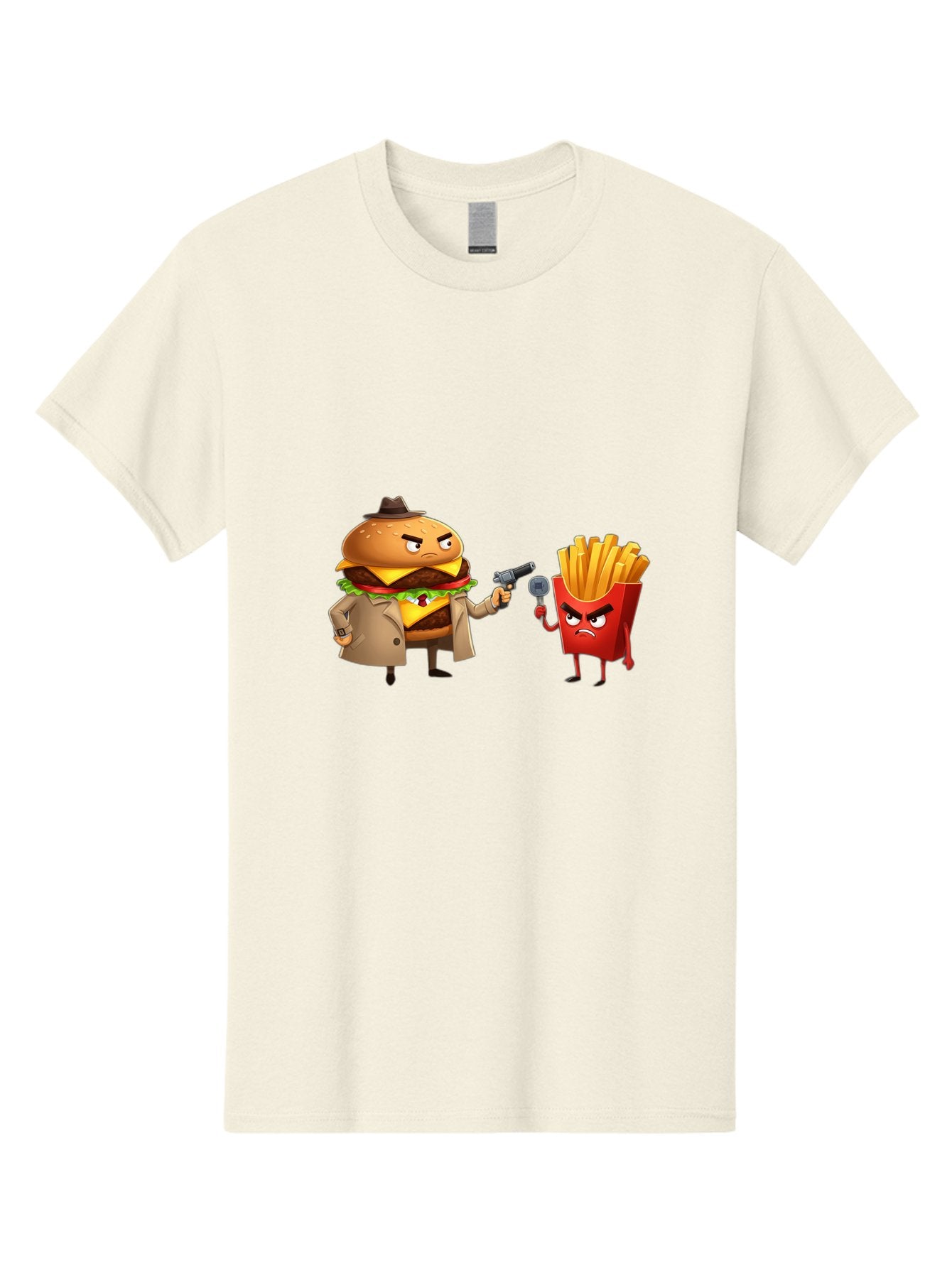 Burger-Vs-Fries Men'S Graphic Tee, 100% Cotton, Comfortable Casual Summer Wear, Machine Washable, Vintage Camera, Old Camera, Antique Camera, Black Camera, Classic Photography, Photography Equipment, Nostalgic Device, Film Camera, Camera Art Bal900 12