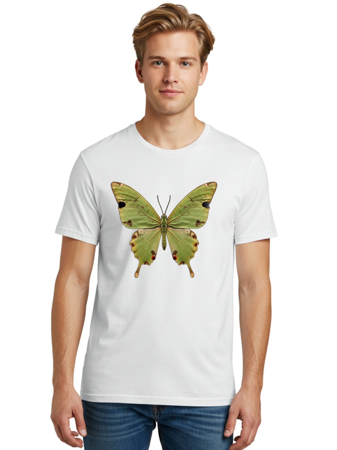 Butterfly-1 Men'S Graphic Tee, 100% Cotton, Comfortable Casual Summer Wear, Machine Washable, Vintage Camera, Old Camera, Antique Camera, Black Camera, Classic Photography, Photography Equipment, Nostalgic Device, Film Camera, Camera Art Bal909 16
