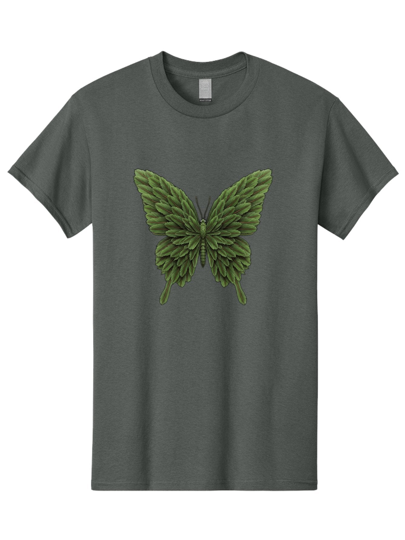 Butterfly-Made-Of-Leaves-1 Men'S Graphic Tee, 100% Cotton, Comfortable Casual Summer Wear, Machine Washable, Vintage Camera, Old Camera, Antique Camera, Black Camera, Classic Photography, Photography Equipment, Nostalgic Device, Film Camera, Bal912 9
