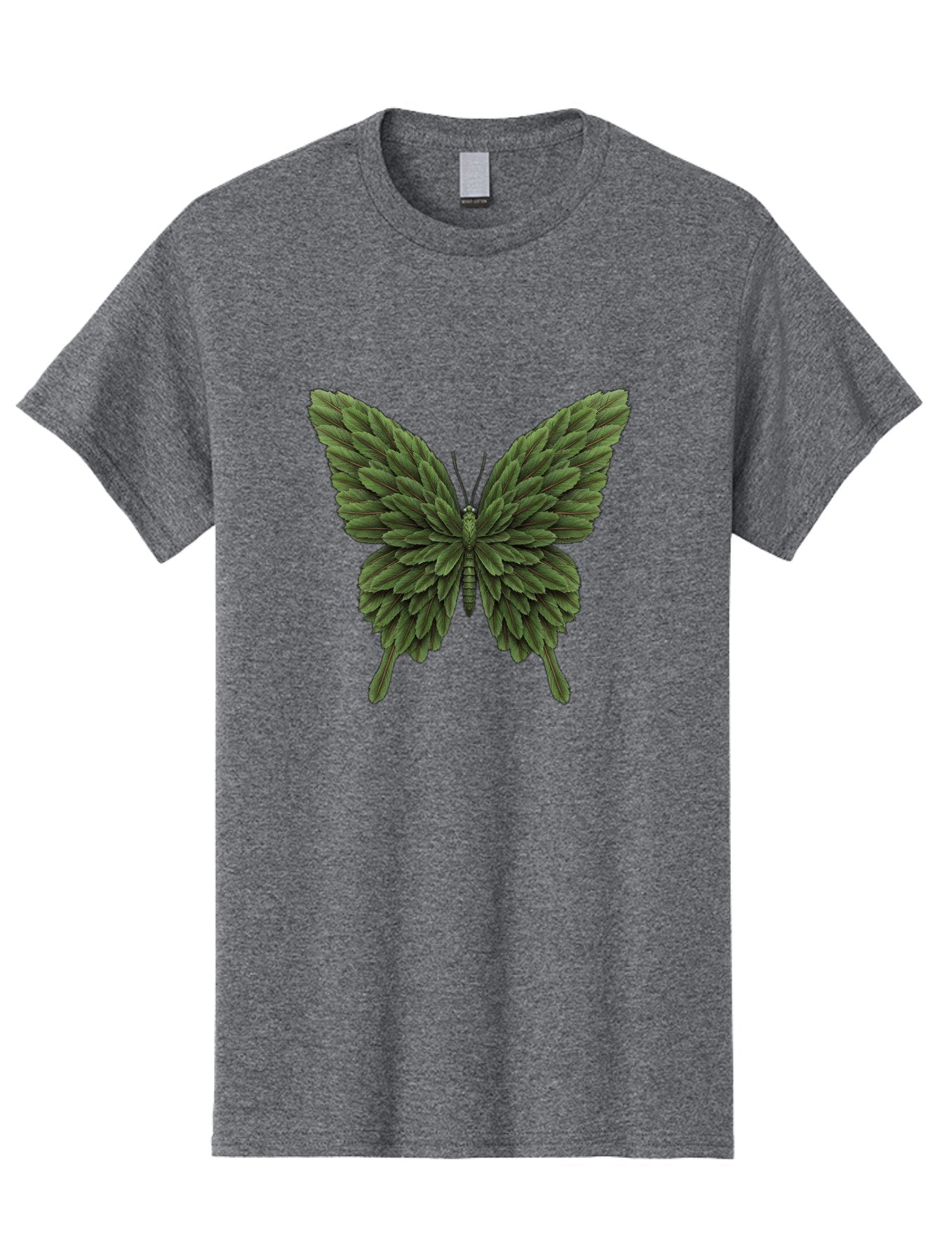 Butterfly-Made-Of-Leaves-1 Men'S Graphic Tee, 100% Cotton, Comfortable Casual Summer Wear, Machine Washable, Vintage Camera, Old Camera, Antique Camera, Black Camera, Classic Photography, Photography Equipment, Nostalgic Device, Film Camera, Bal912 11