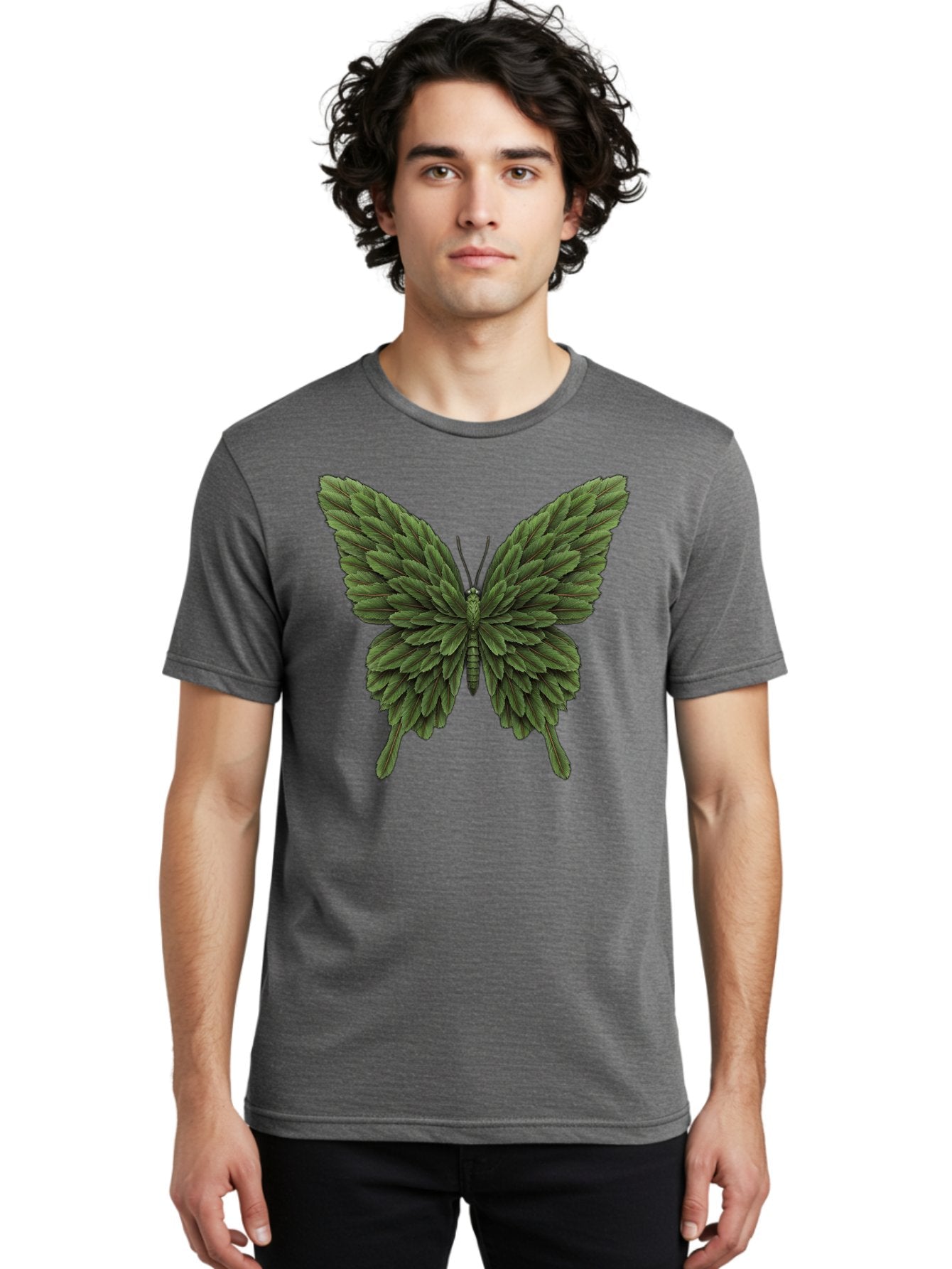 Butterfly-Made-Of-Leaves-1 Men'S Graphic Tee, 100% Cotton, Comfortable Casual Summer Wear, Machine Washable, Vintage Camera, Old Camera, Antique Camera, Black Camera, Classic Photography, Photography Equipment, Nostalgic Device, Film Camera, Bal912 27