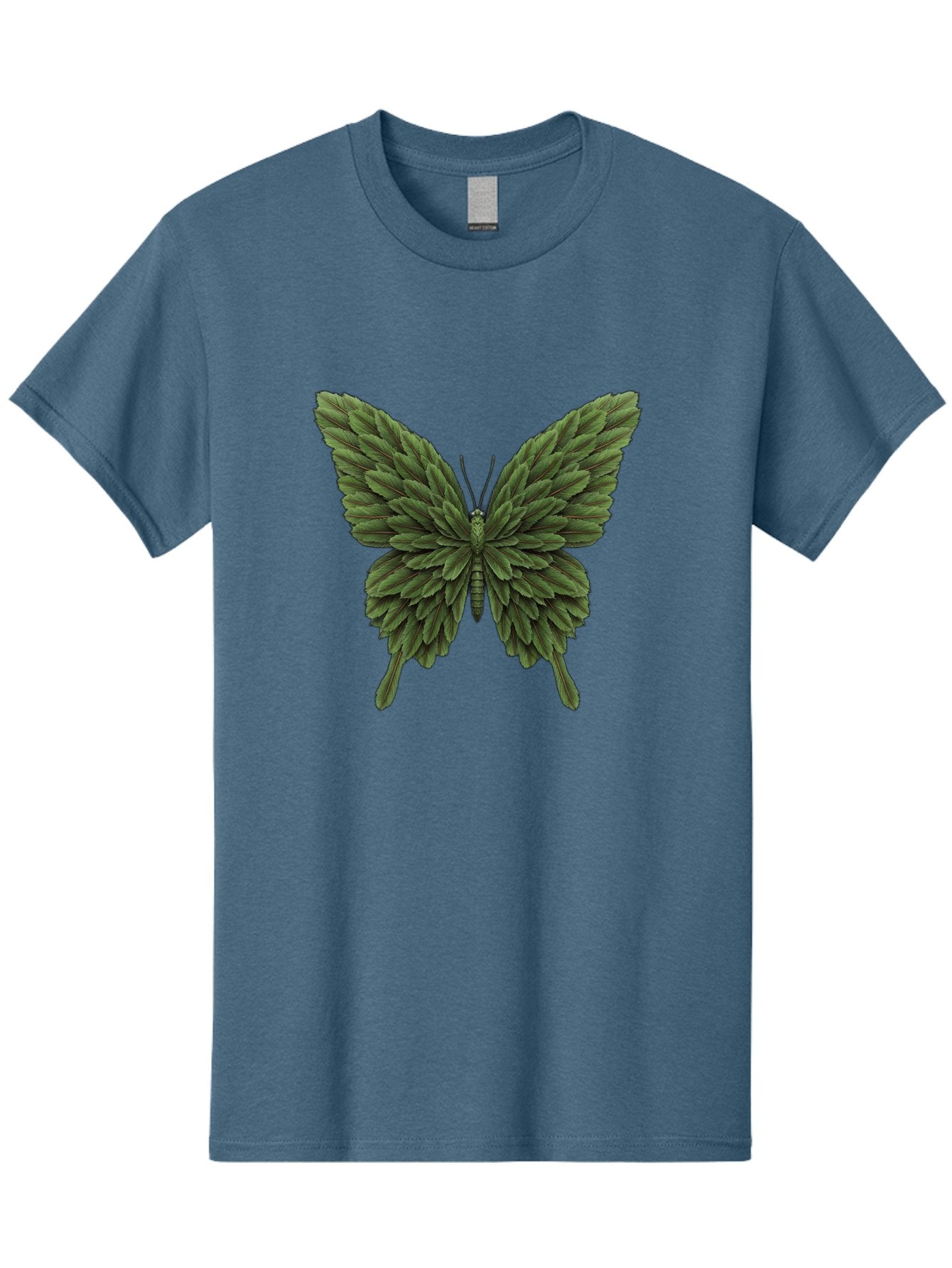 Butterfly-Made-Of-Leaves-1 Men'S Graphic Tee, 100% Cotton, Comfortable Casual Summer Wear, Machine Washable, Vintage Camera, Old Camera, Antique Camera, Black Camera, Classic Photography, Photography Equipment, Nostalgic Device, Film Camera, Bal912 3