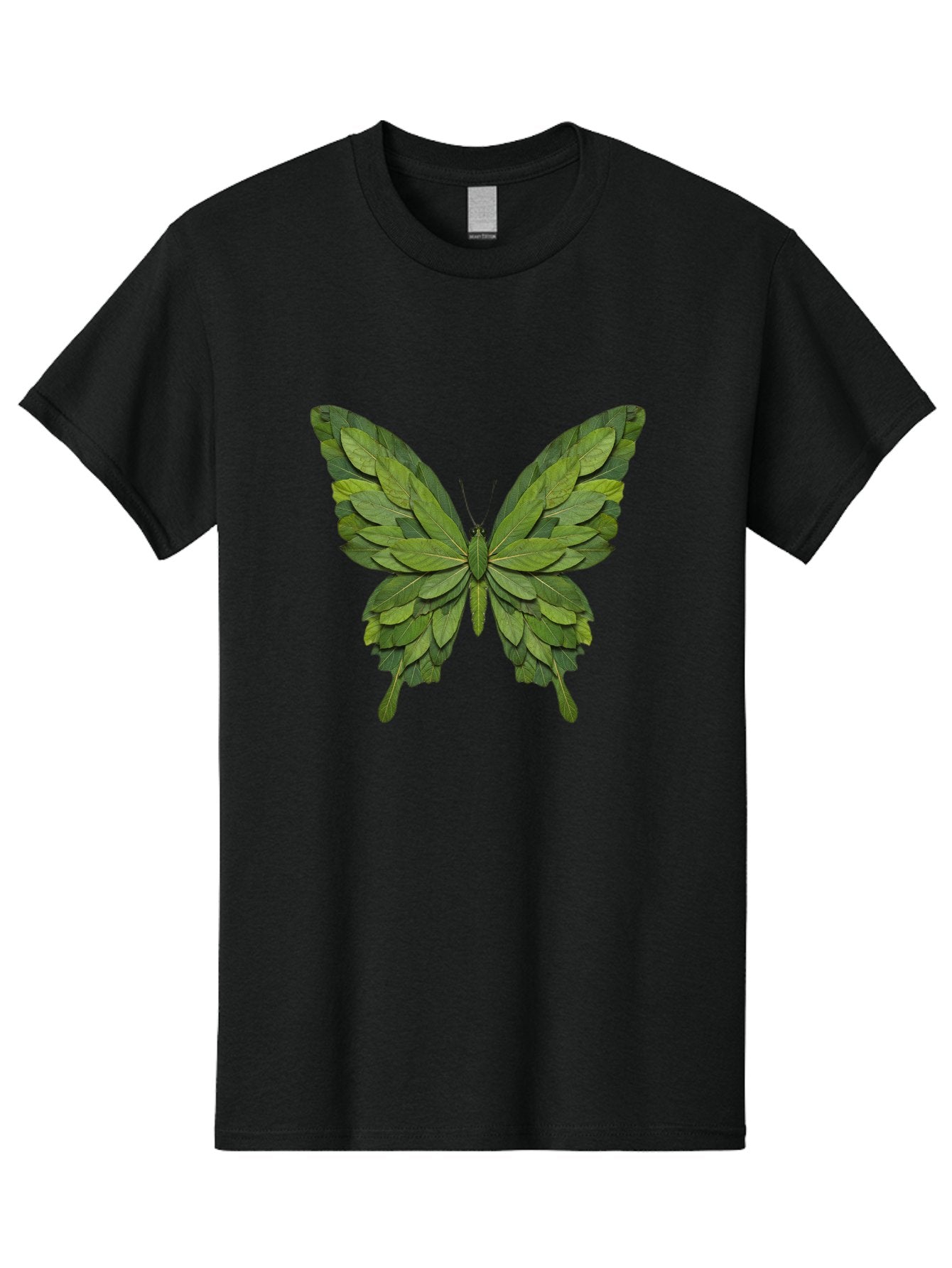 Butterfly-Made-Of-Leaves-2 Men'S Graphic Tee, 100% Cotton, Comfortable Casual Summer Wear, Machine Washable, Vintage Camera, Old Camera, Antique Camera, Black Camera, Classic Photography, Photography Equipment, Nostalgic Device, Film Camera, Bal913