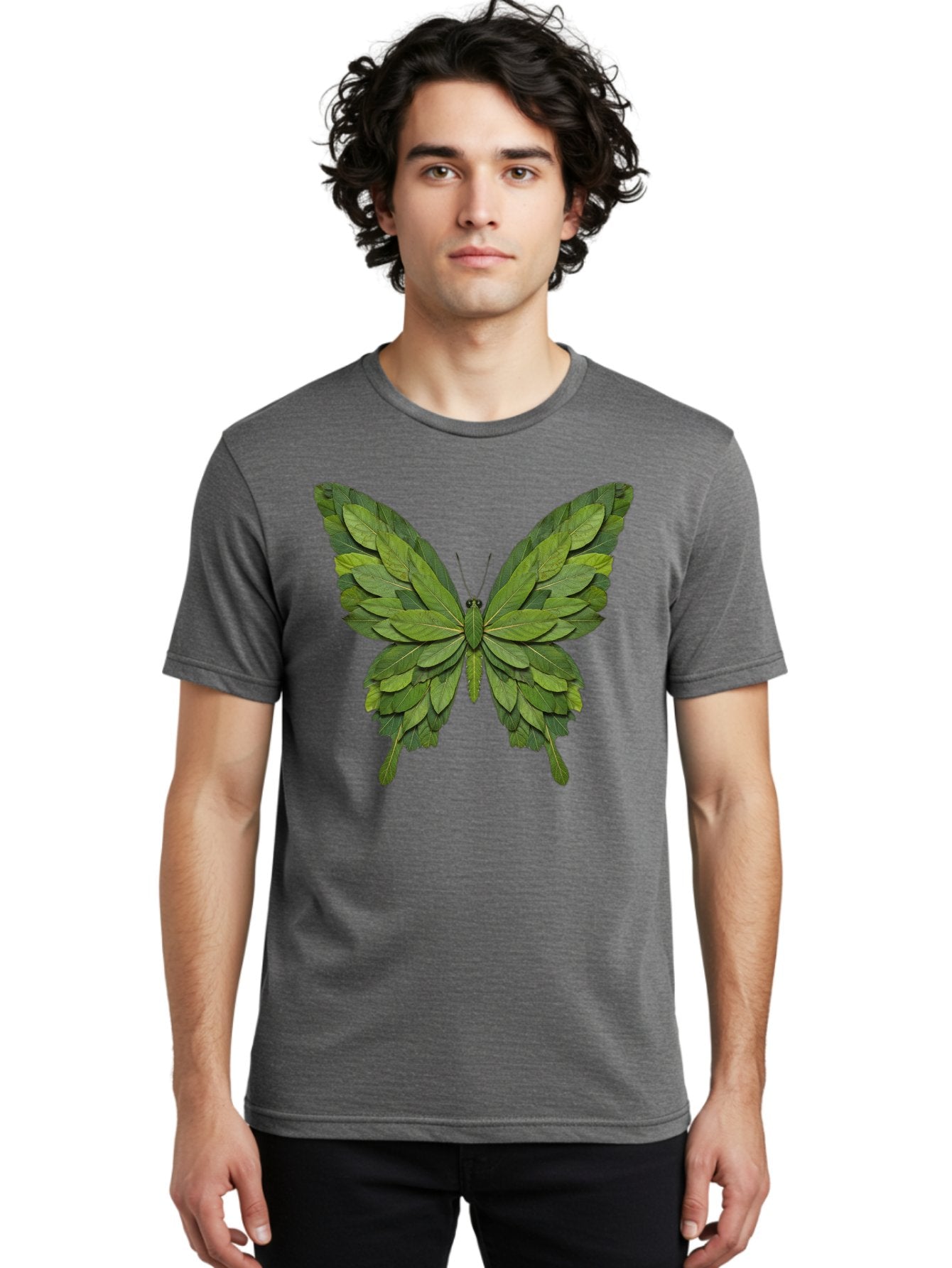Butterfly-Made-Of-Leaves-2 Men'S Graphic Tee, 100% Cotton, Comfortable Casual Summer Wear, Machine Washable, Vintage Camera, Old Camera, Antique Camera, Black Camera, Classic Photography, Photography Equipment, Nostalgic Device, Film Camera, Bal913 29