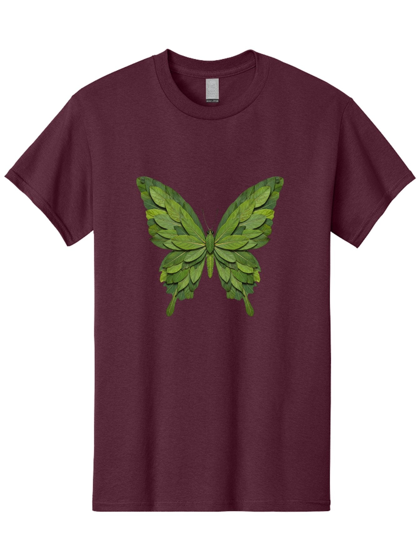 Butterfly-Made-Of-Leaves-2 Men'S Graphic Tee, 100% Cotton, Comfortable Casual Summer Wear, Machine Washable, Vintage Camera, Old Camera, Antique Camera, Black Camera, Classic Photography, Photography Equipment, Nostalgic Device, Film Camera, Bal913 4