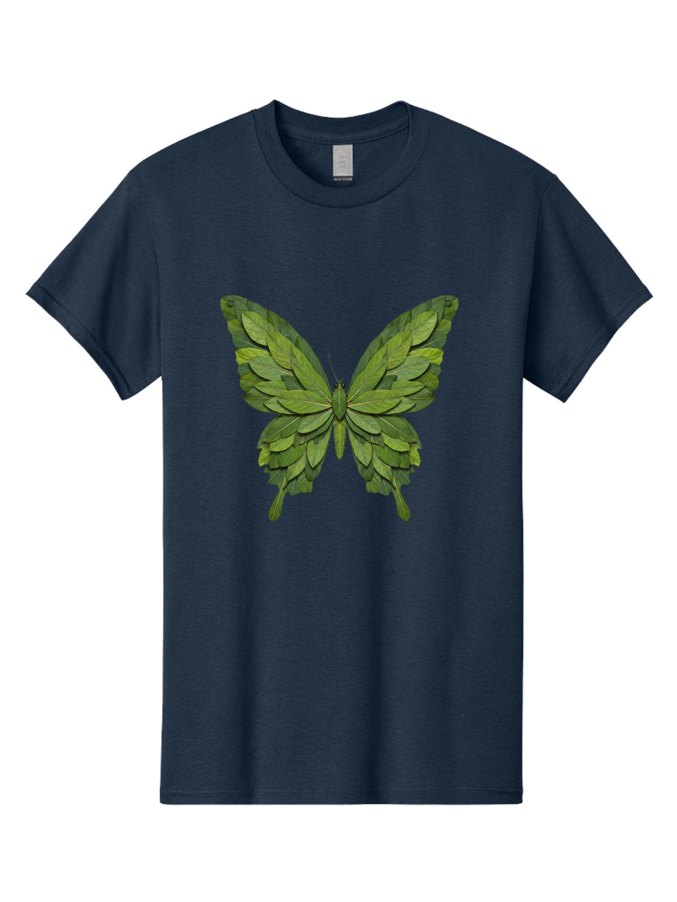 Butterfly-Made-Of-Leaves-2 Men'S Graphic Tee, 100% Cotton, Comfortable Casual Summer Wear, Machine Washable, Vintage Camera, Old Camera, Antique Camera, Black Camera, Classic Photography, Photography Equipment, Nostalgic Device, Film Camera, Bal913 13