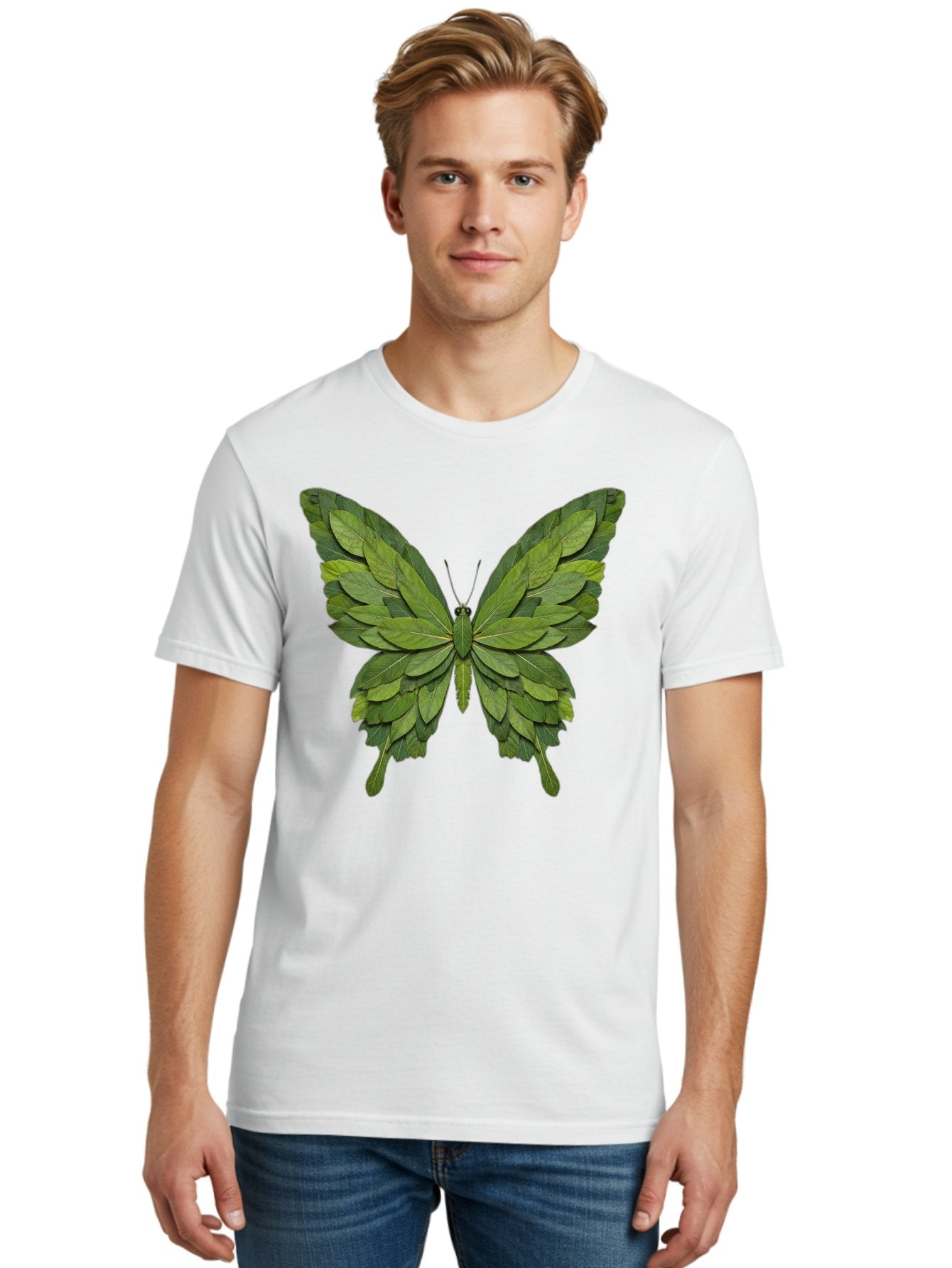 Butterfly-Made-Of-Leaves-2 Men'S Graphic Tee, 100% Cotton, Comfortable Casual Summer Wear, Machine Washable, Vintage Camera, Old Camera, Antique Camera, Black Camera, Classic Photography, Photography Equipment, Nostalgic Device, Film Camera, Bal913 19