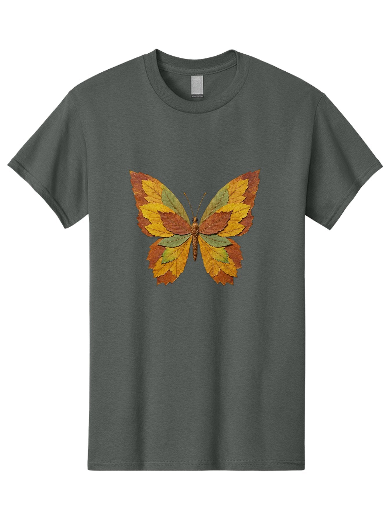 Butterfly-Made-Of-Leaves Men'S Graphic Tee, 100% Cotton, Comfortable Casual Summer Wear, Machine Washable, Vintage Camera, Old Camera, Antique Camera, Black Camera, Classic Photography, Photography Equipment, Nostalgic Device, Film Camera, Bal914 14