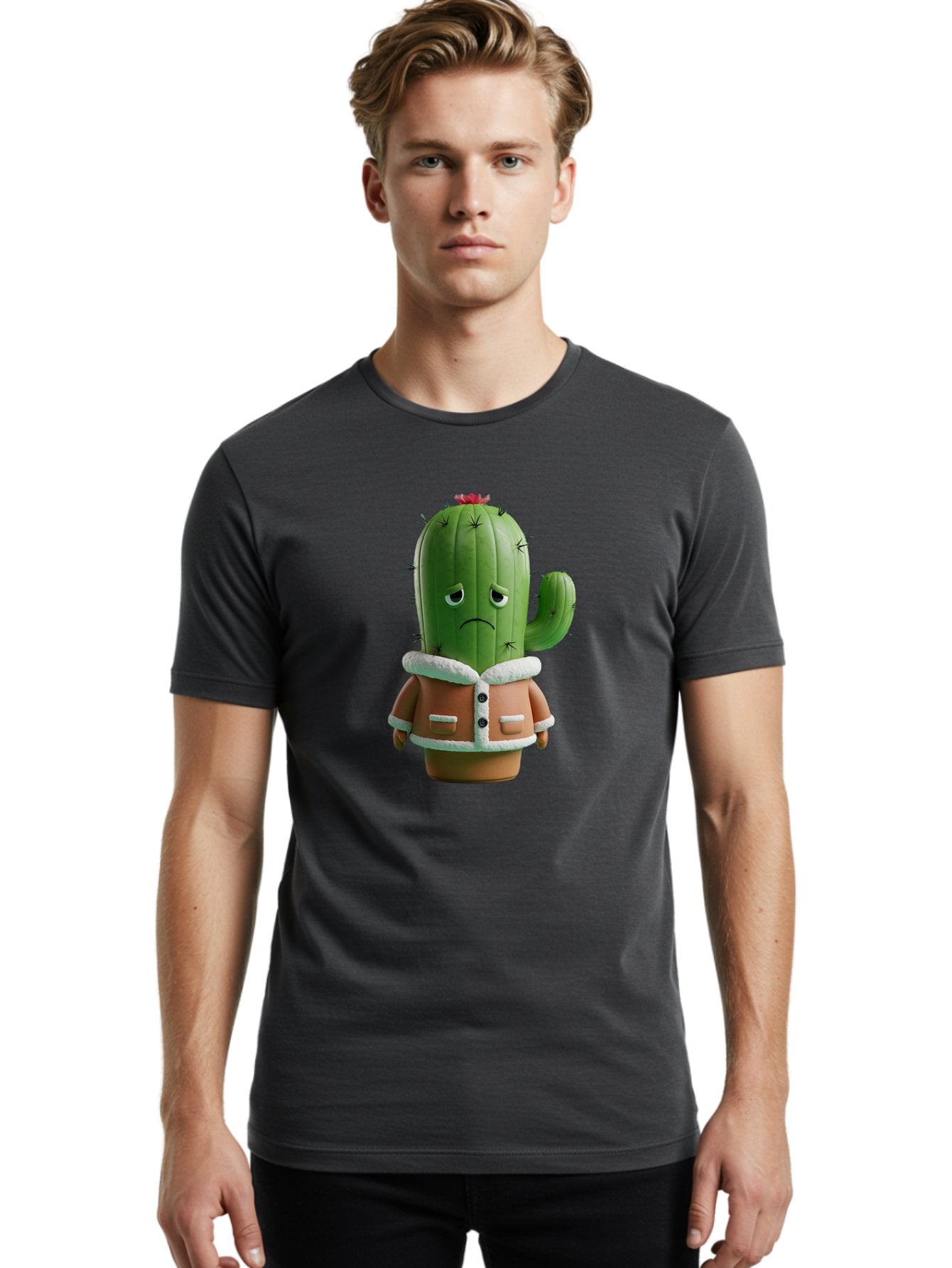 Cactus-Character-1 Men'S Graphic Tee, 100% Cotton, Comfortable Casual Summer Wear, Machine Washable, Vintage Camera, Old Camera, Antique Camera, Black Camera, Classic Photography, Photography Equipment, Nostalgic Device, Film Camera, Bal917 27