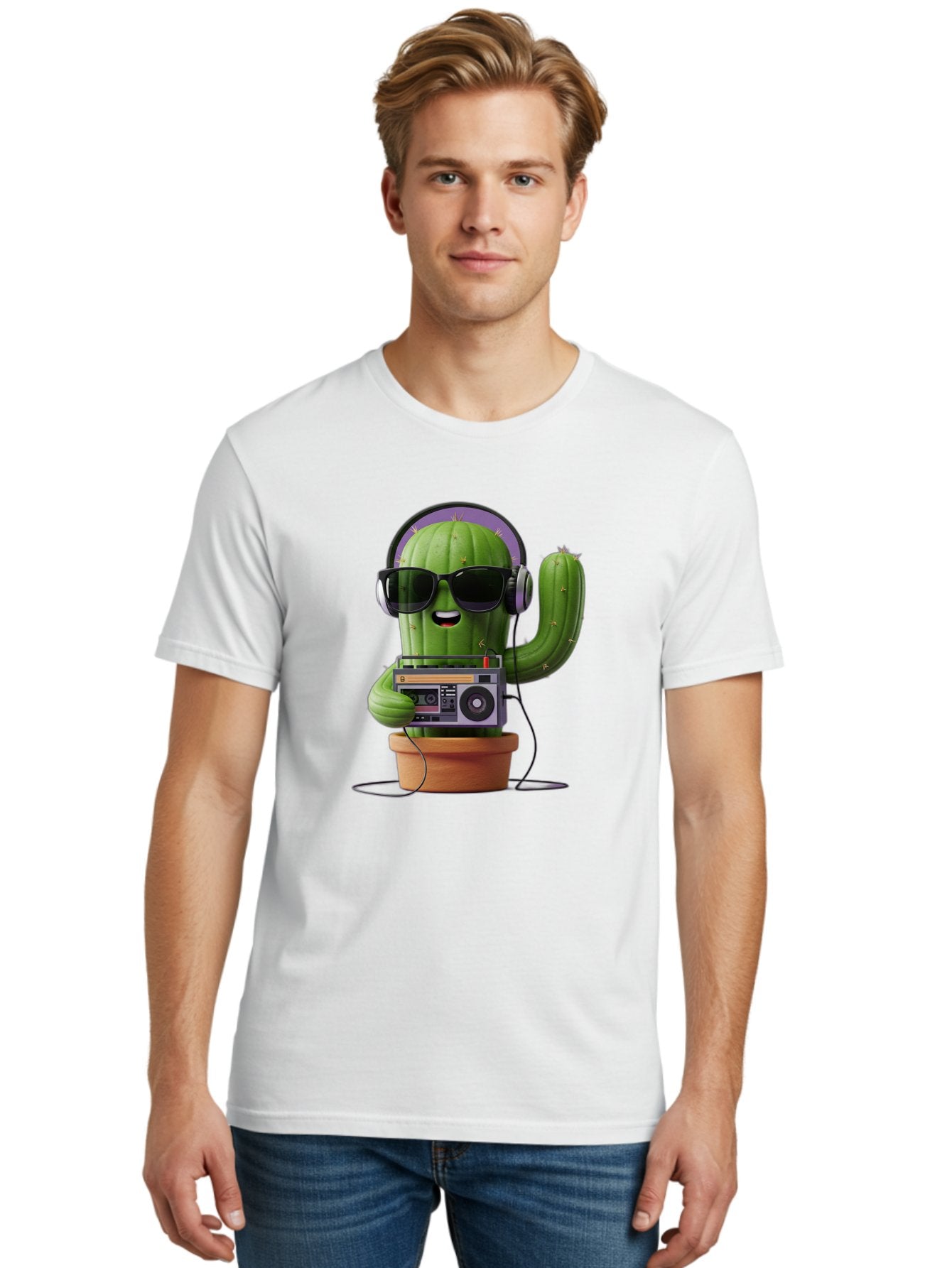 Cactus-Dj Men'S Graphic Tee, 100% Cotton, Comfortable Casual Summer Wear, Machine Washable, Vintage Camera, Old Camera, Antique Camera, Black Camera, Classic Photography, Photography Equipment, Nostalgic Device, Film Camera, Camera Art Bal919 24